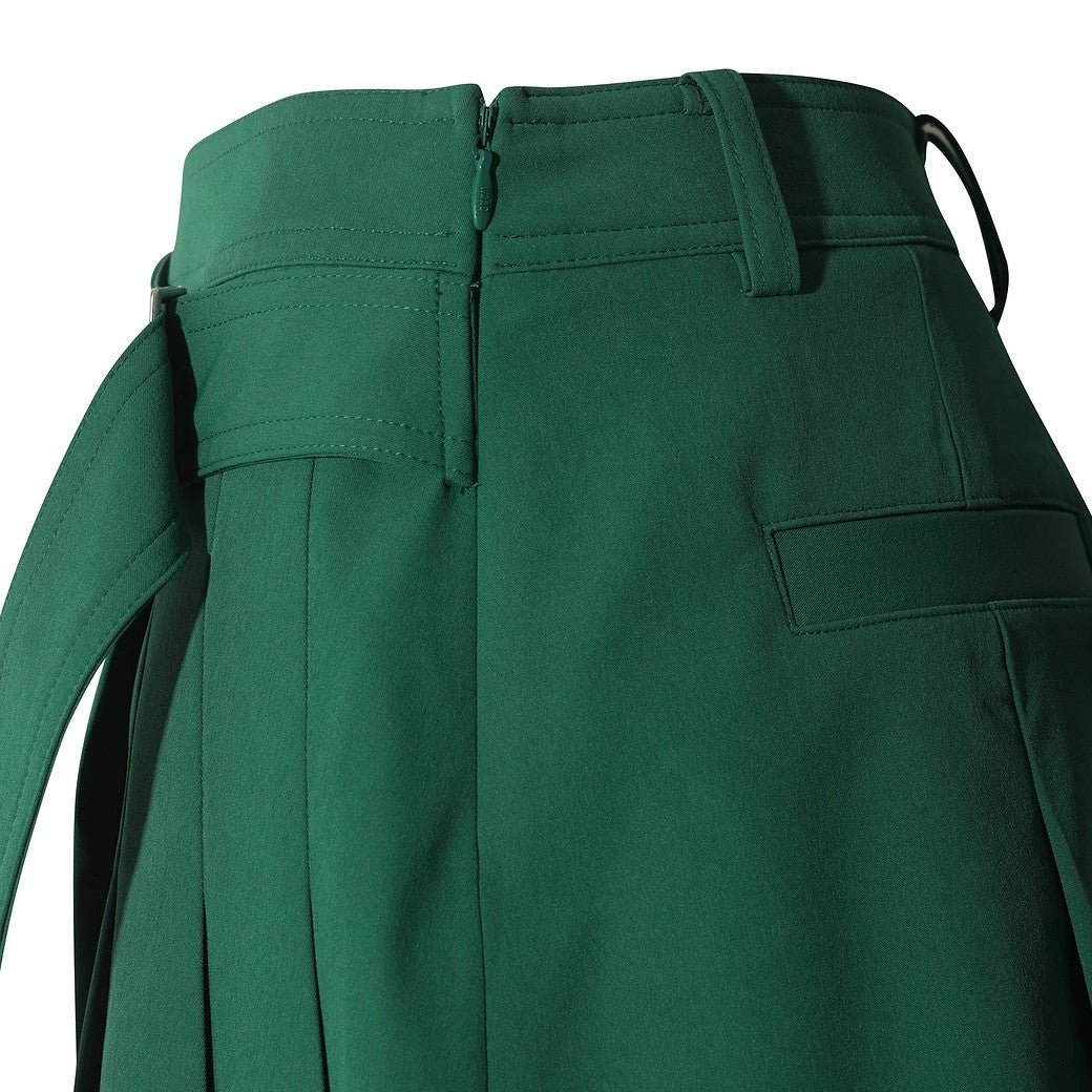WOMEN アクティブハーフパンツ グリーン