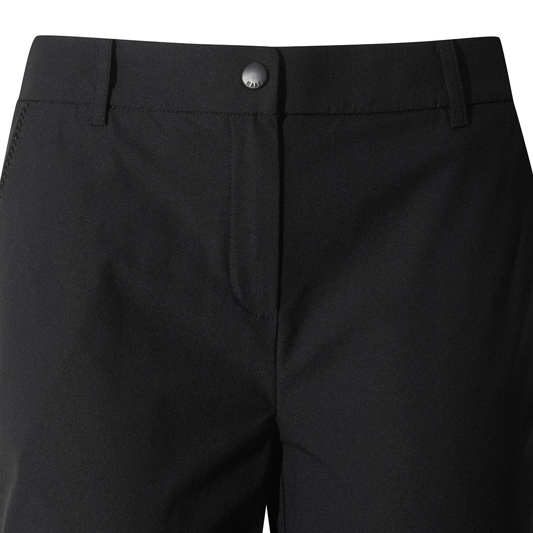 WOMEN ESSENTIAL クールストレートパンツ ブラック