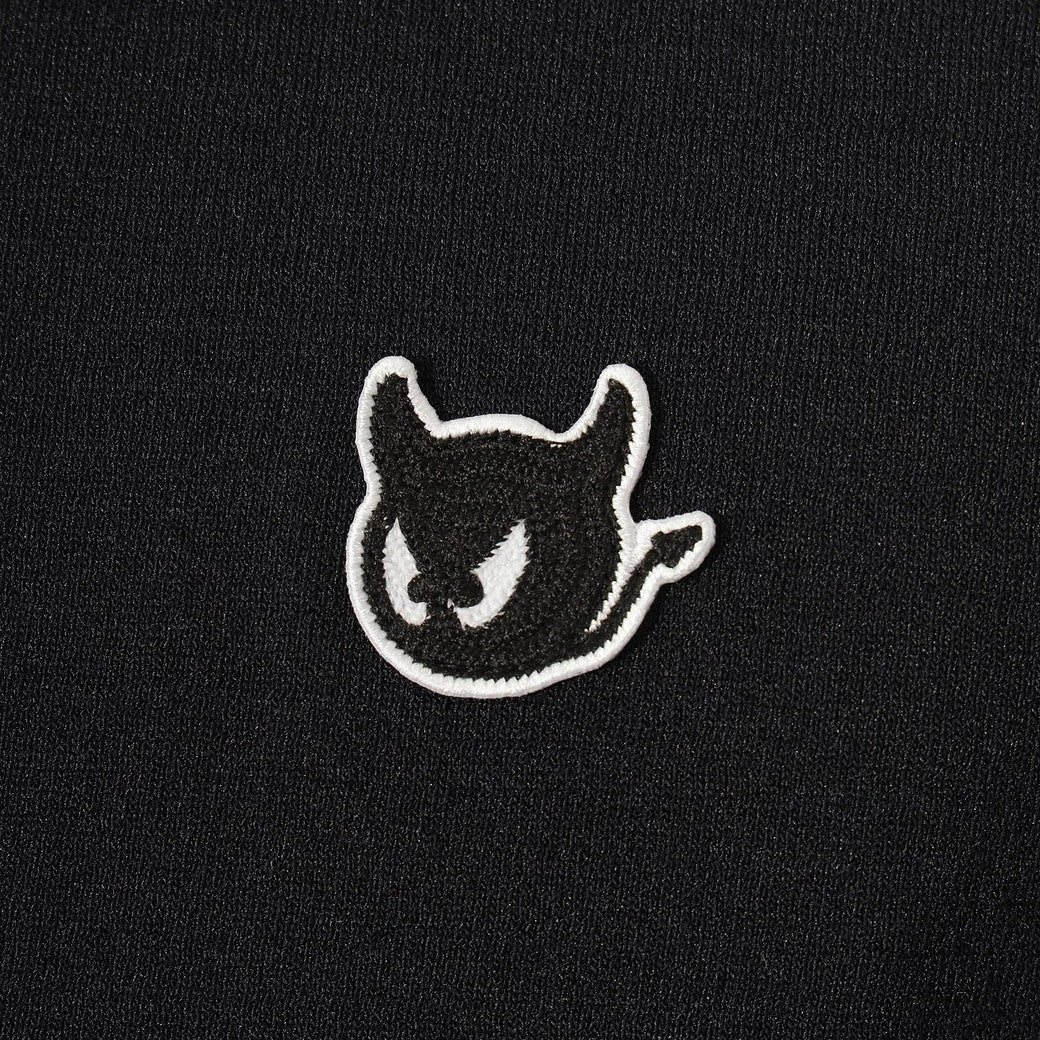 MEN クールファイン サマーニットポロ ブラック