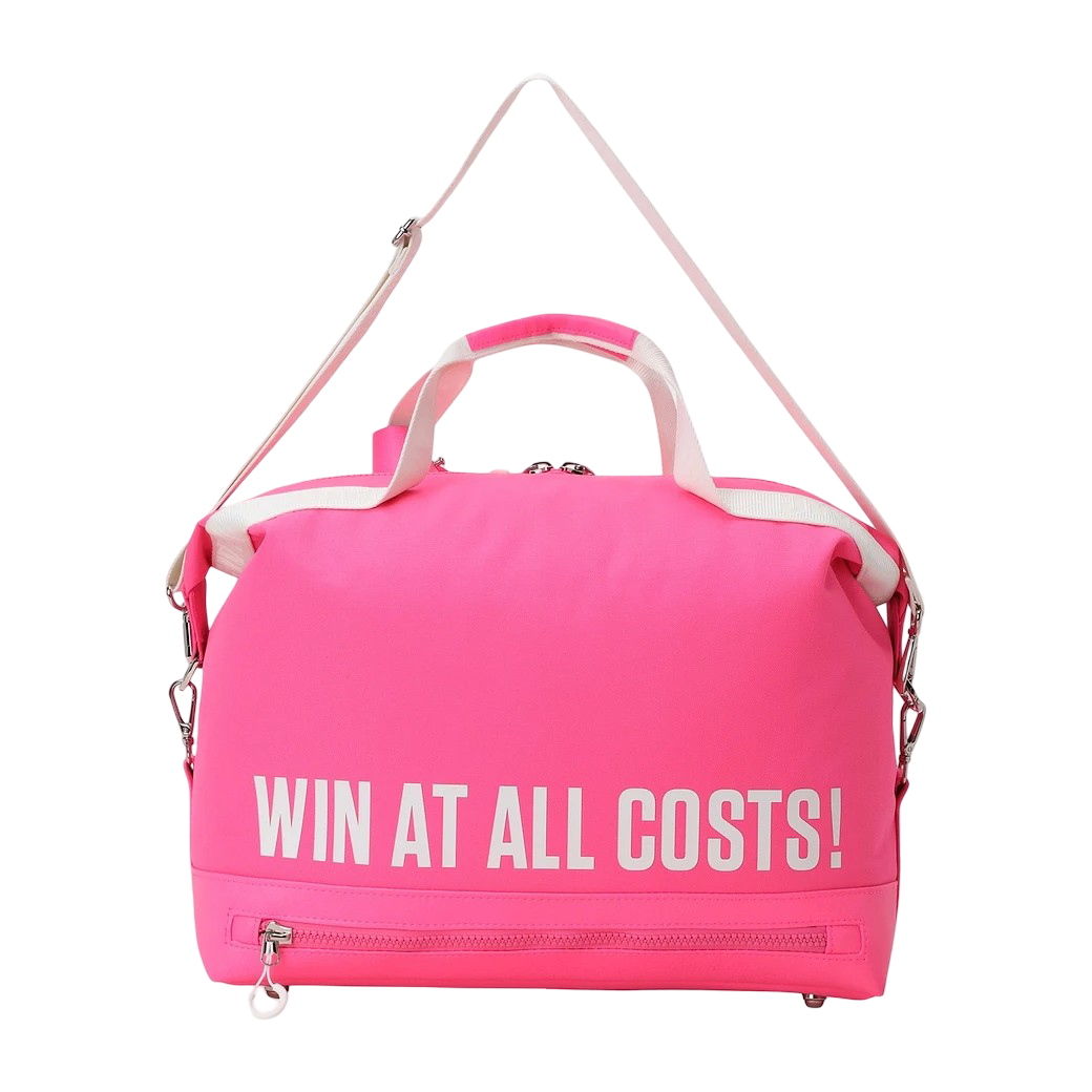 UNISEX 2WAY ボストンバッグ ピンク