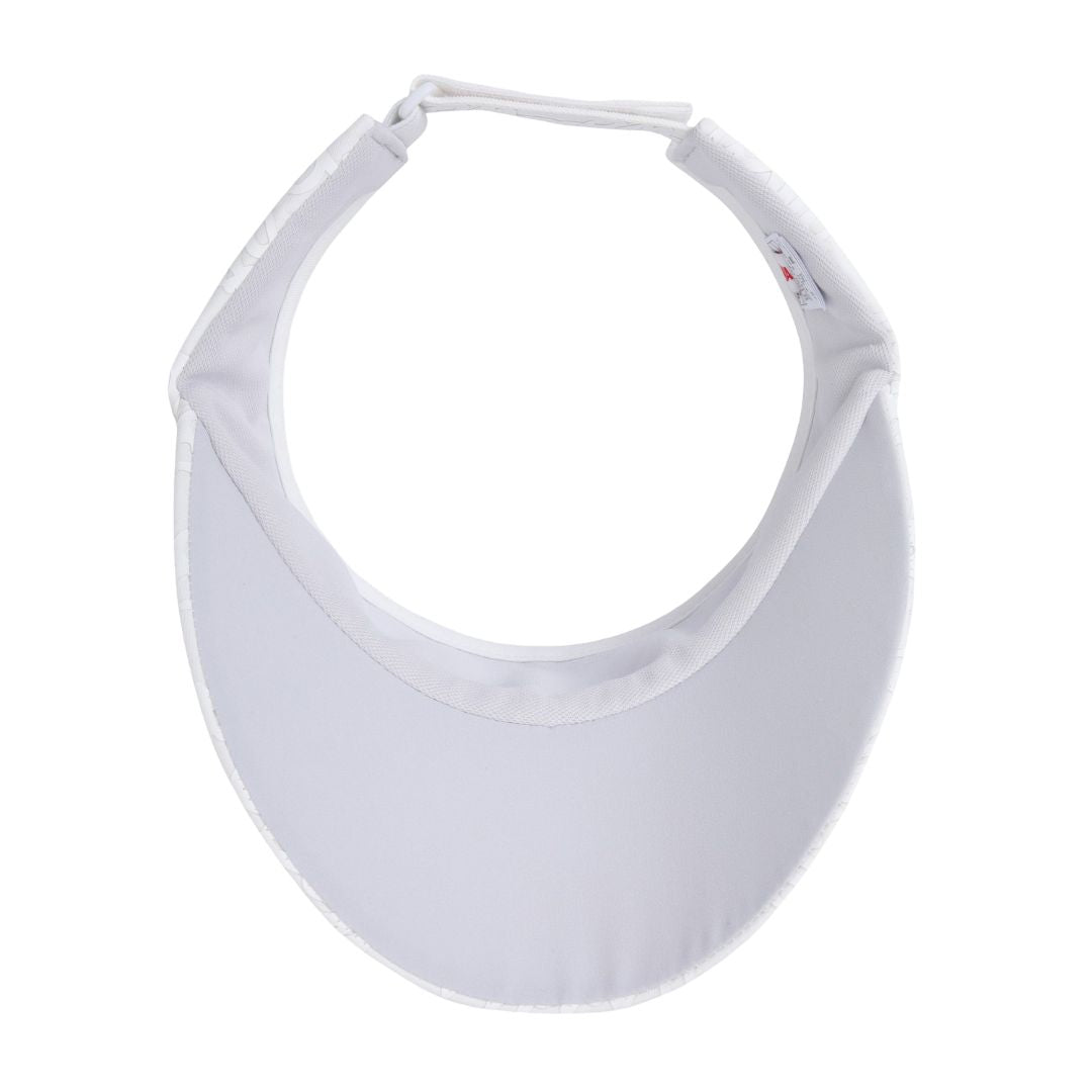 ロゴパターンバイザー ホワイト