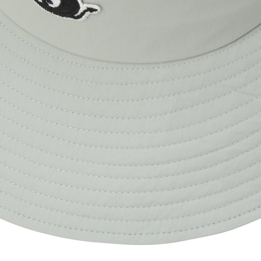 UNISEX COOLMAX ワイドブリム バケットハット カーキ