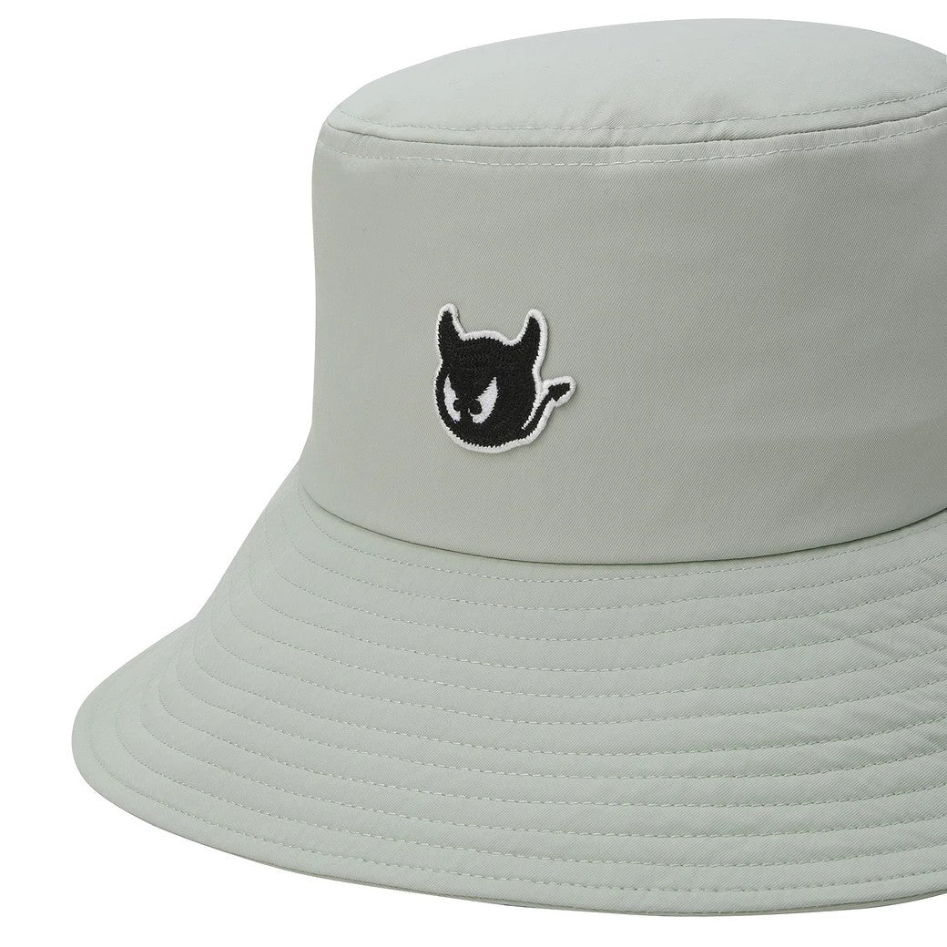 UNISEX COOLMAX ワイドブリム バケットハット カーキ