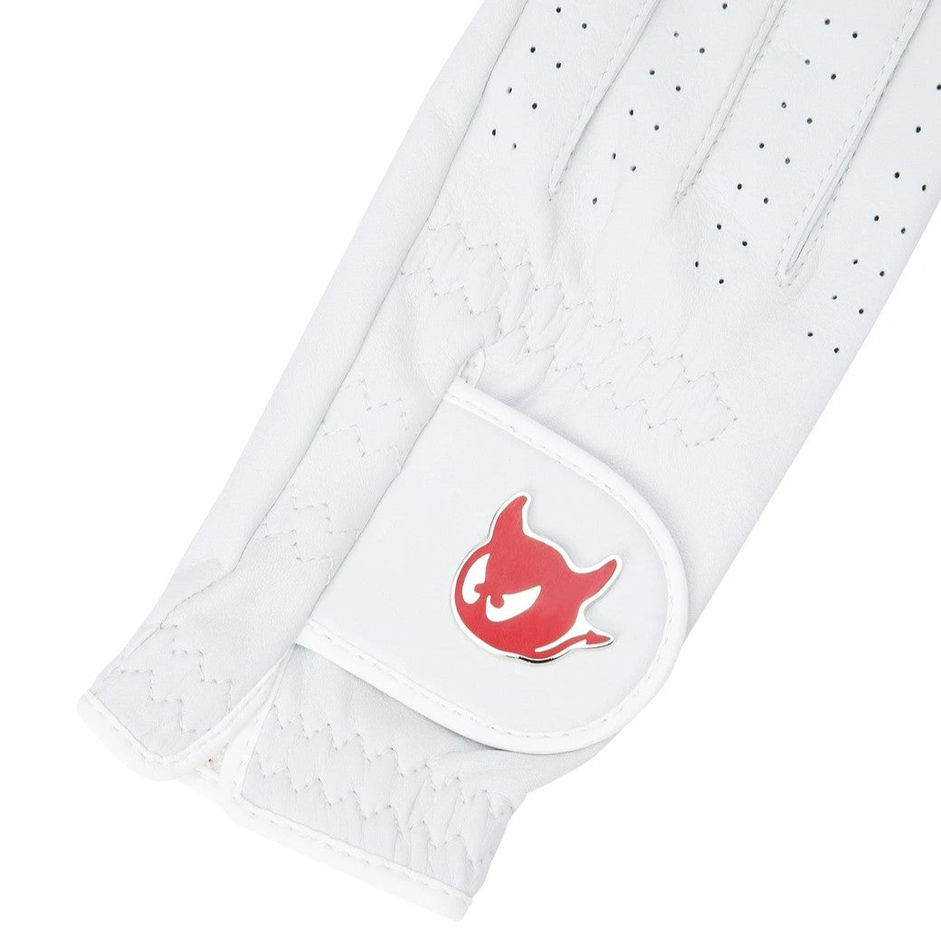 WOMEN ボールマーカー付き レフト用グローブ レッド