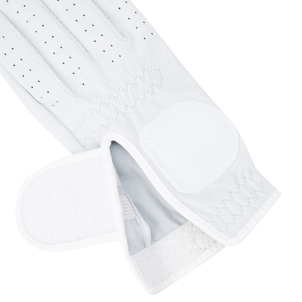 WOMEN ボールマーカー付き レフト用グローブ レッド