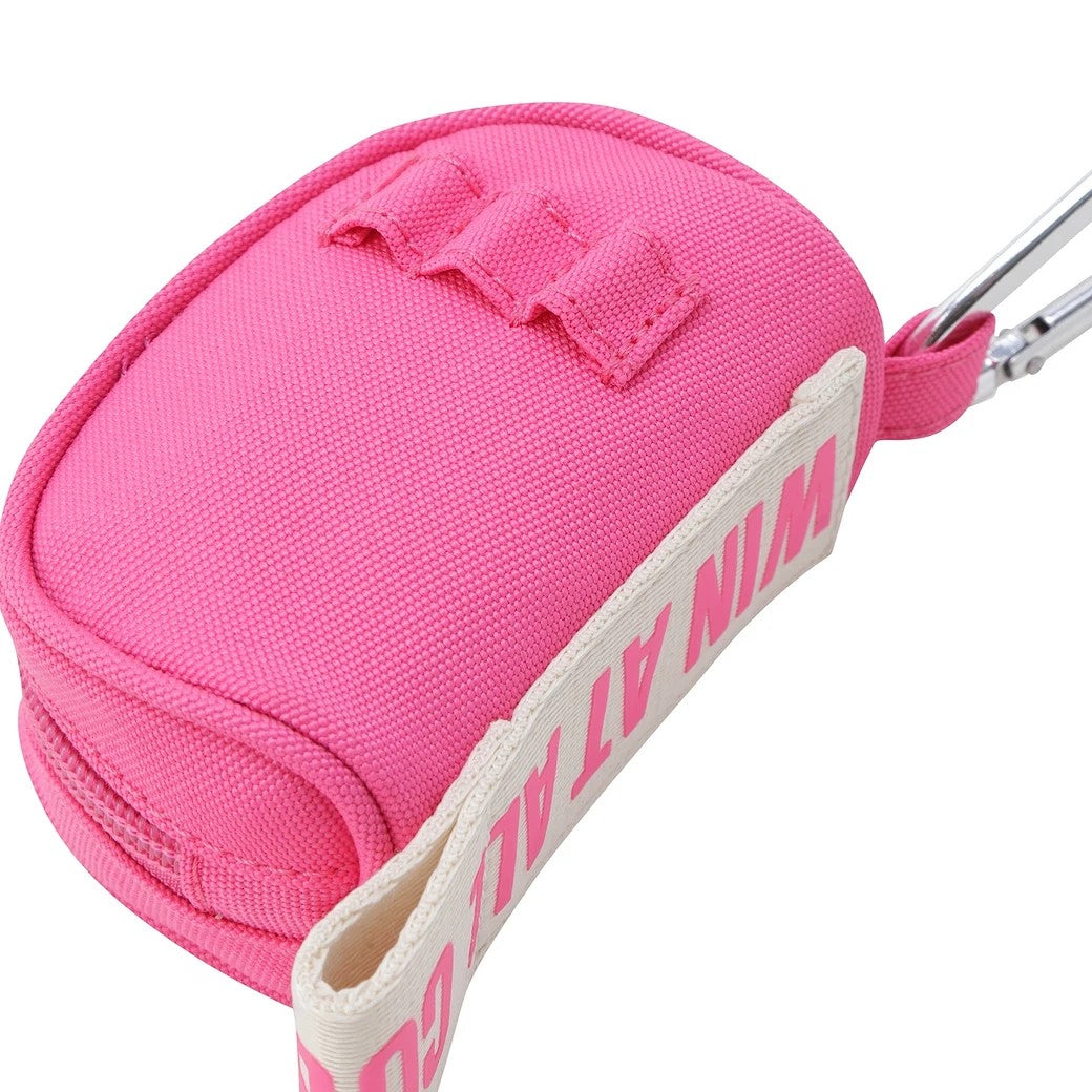 ボールポーチ ピンク