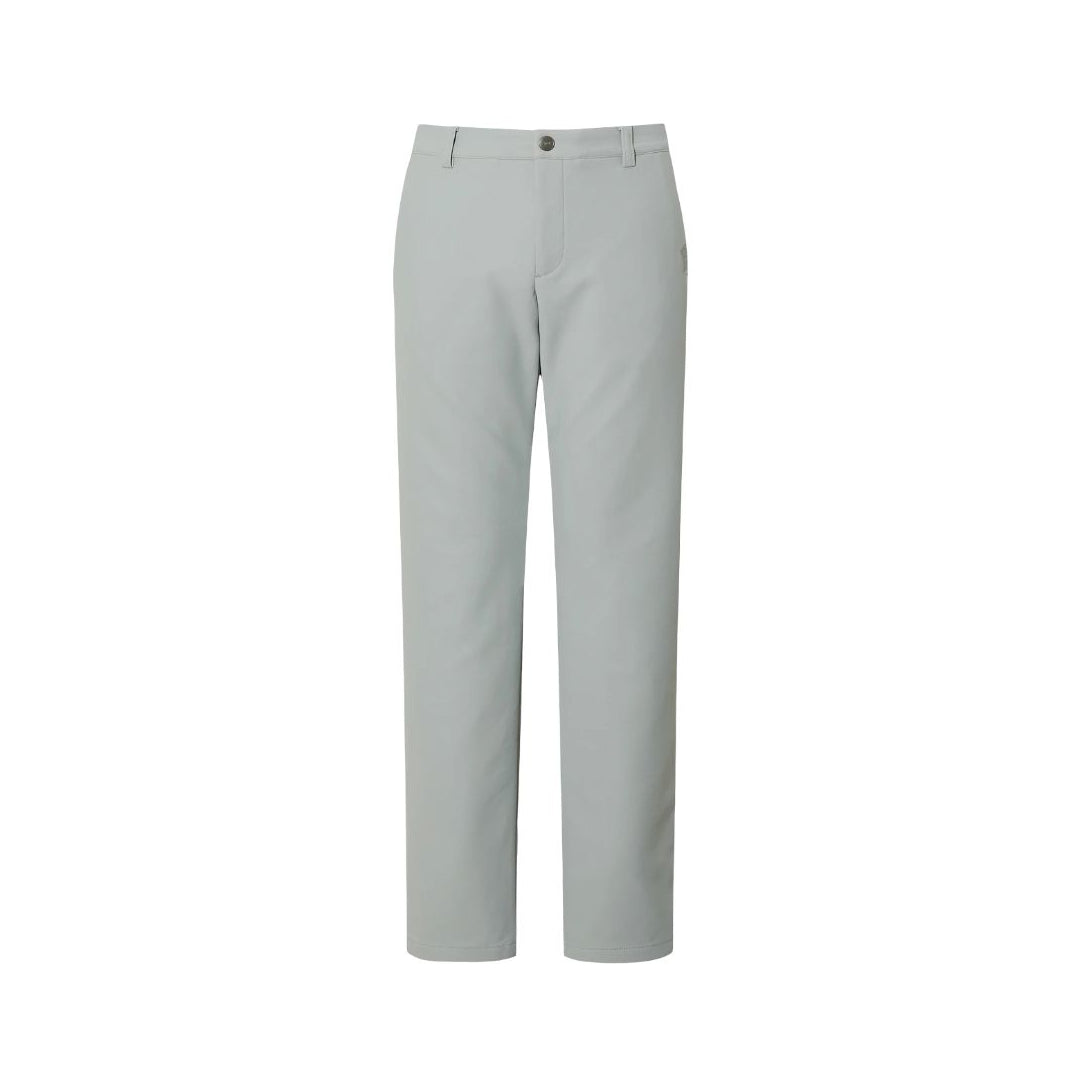 MEN ESSENTIAL ブラッシュド ナイロンストレッチパンツ グレー