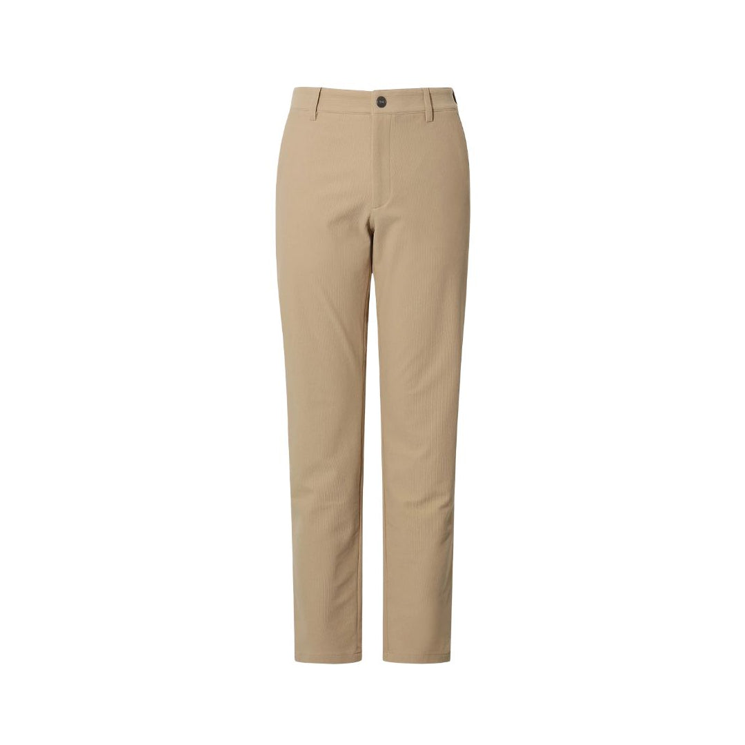 MEN トリコットコーデュロイ ストレッチパンツ ベージュ