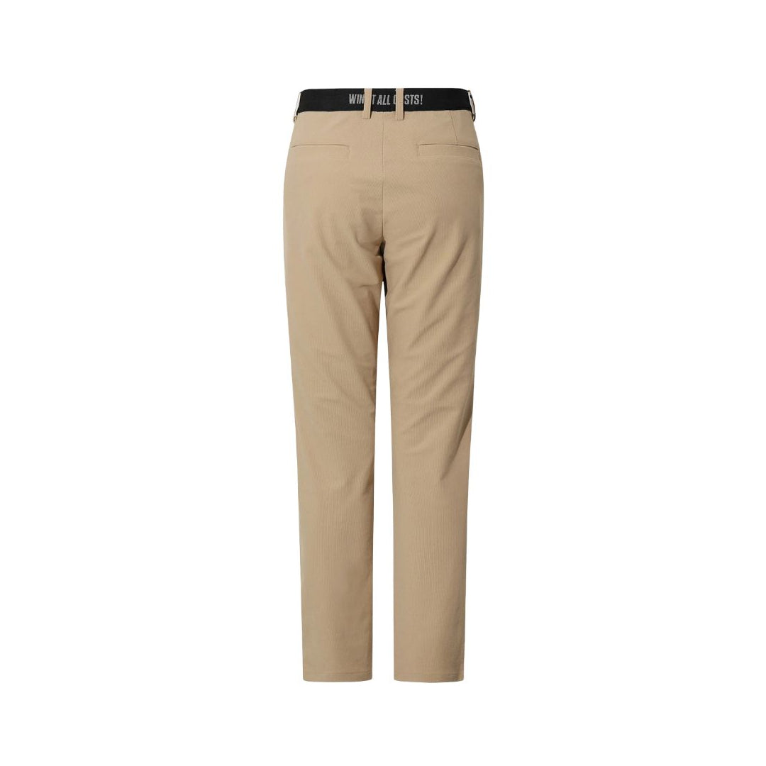 MEN トリコットコーデュロイ ストレッチパンツ ベージュ