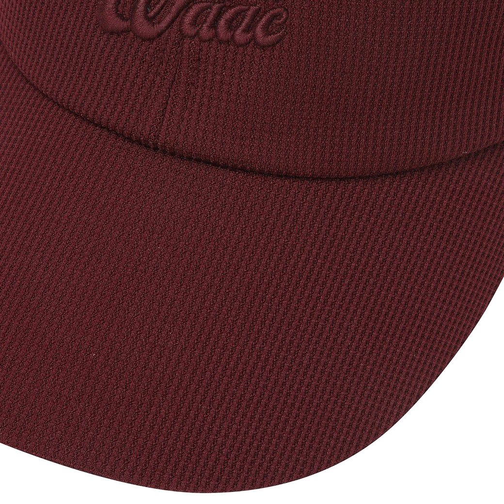 WOMEN ESSENTIALバイザー バーガンディ