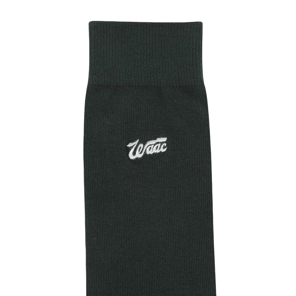 WOMEN シーズンカラー ハイソックス ダークグリーン