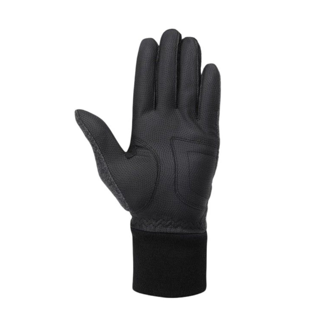 MEN Synthetic Leather グローブ チャコール