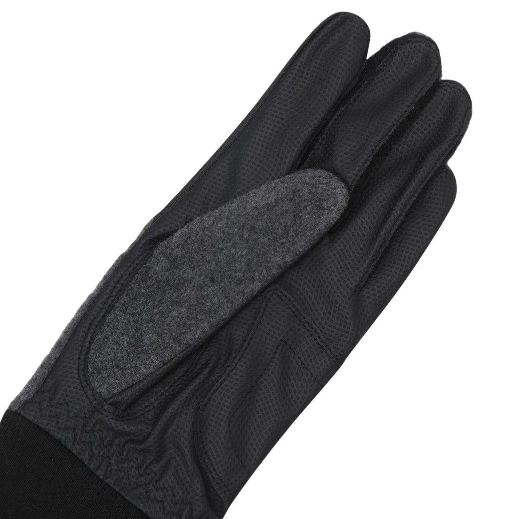 MEN Synthetic Leather グローブ チャコール