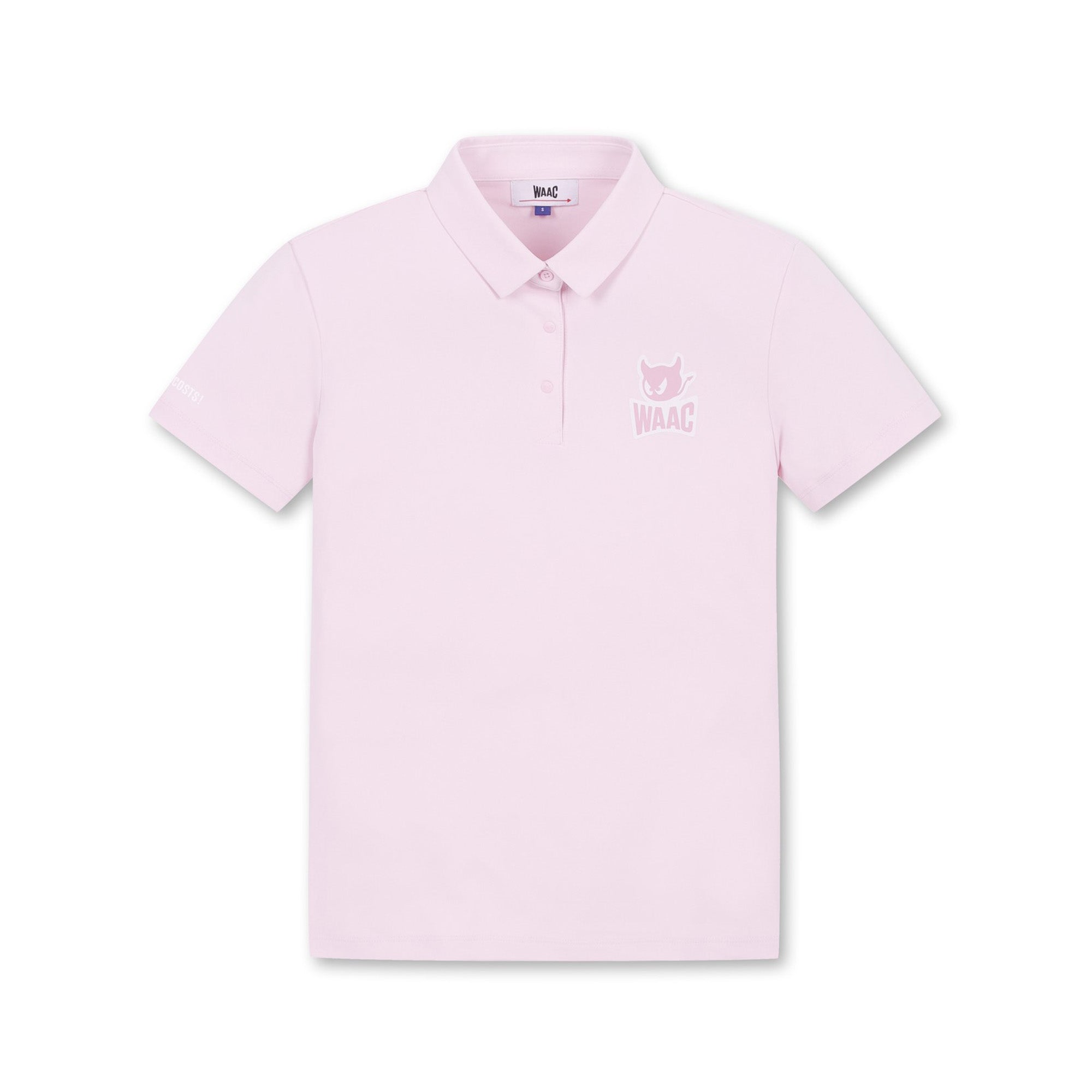 【25SS 新作｜一部店舗限定】WOMEN ESSENTIALピケポロシャツ ライトピンク