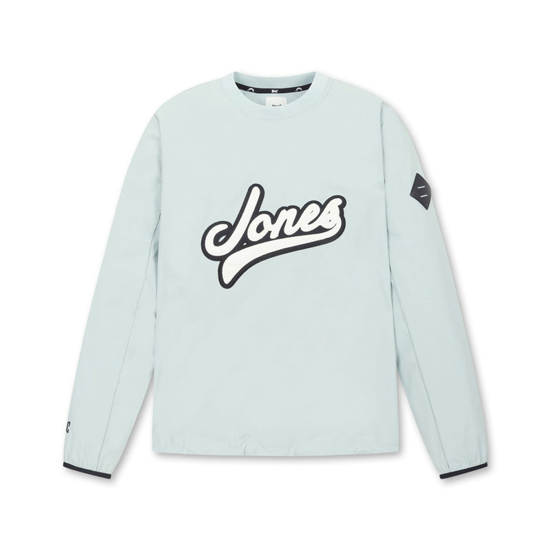 【25SS｜WAAC X JONES】WOMEN カーブロゴプルオーバー ミントグリーン