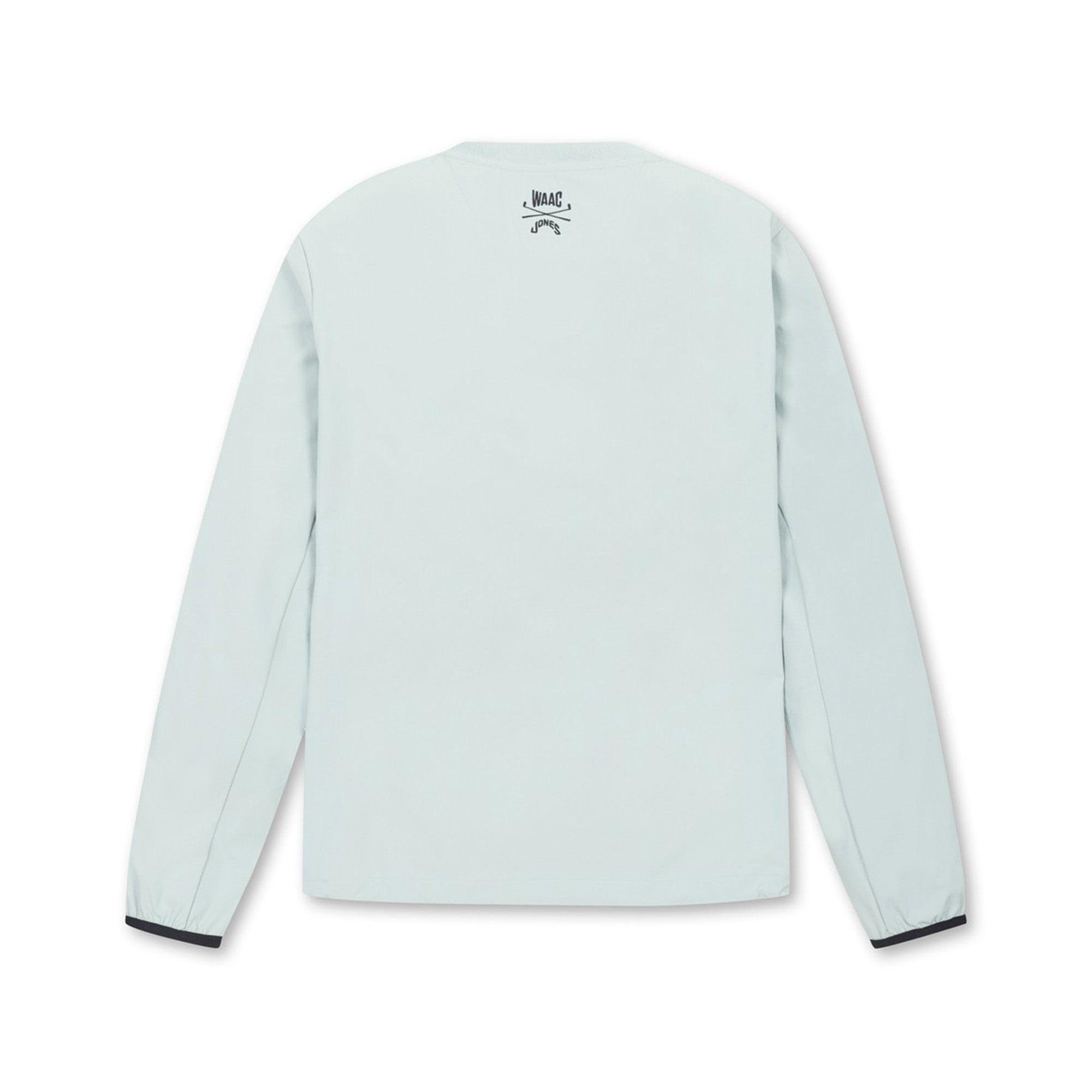 【25SS｜WAAC X JONES】WOMEN カーブロゴプルオーバー ミントグリーン