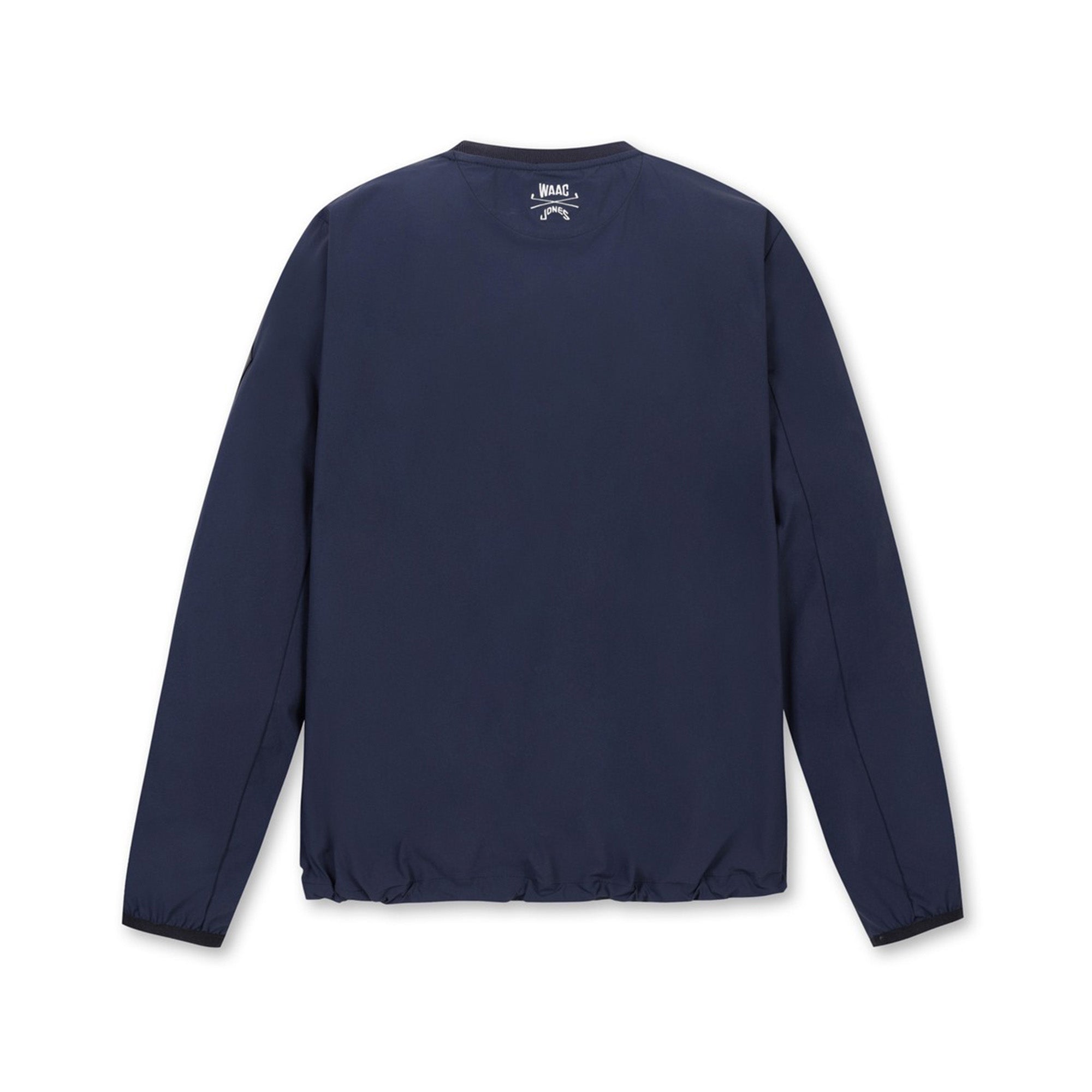 【25SS｜WAAC X JONES】WOMEN カーブロゴプルオーバー ネイビー