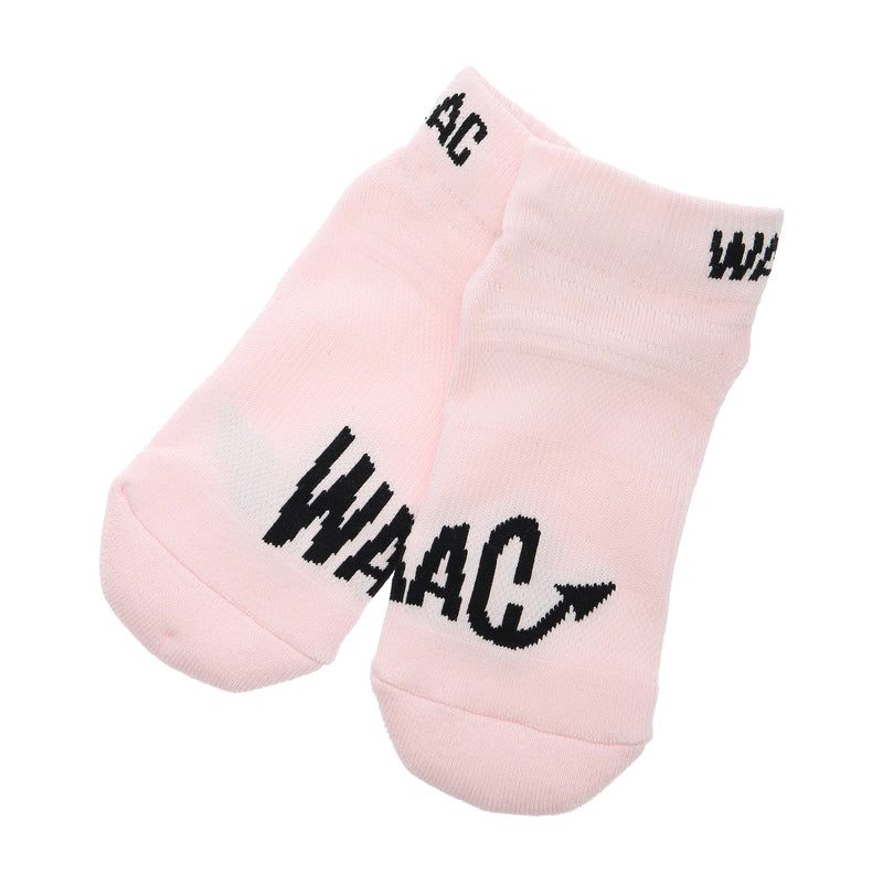 WOMEN ヒールプロテクト 3Dショートソックス ライトピンク