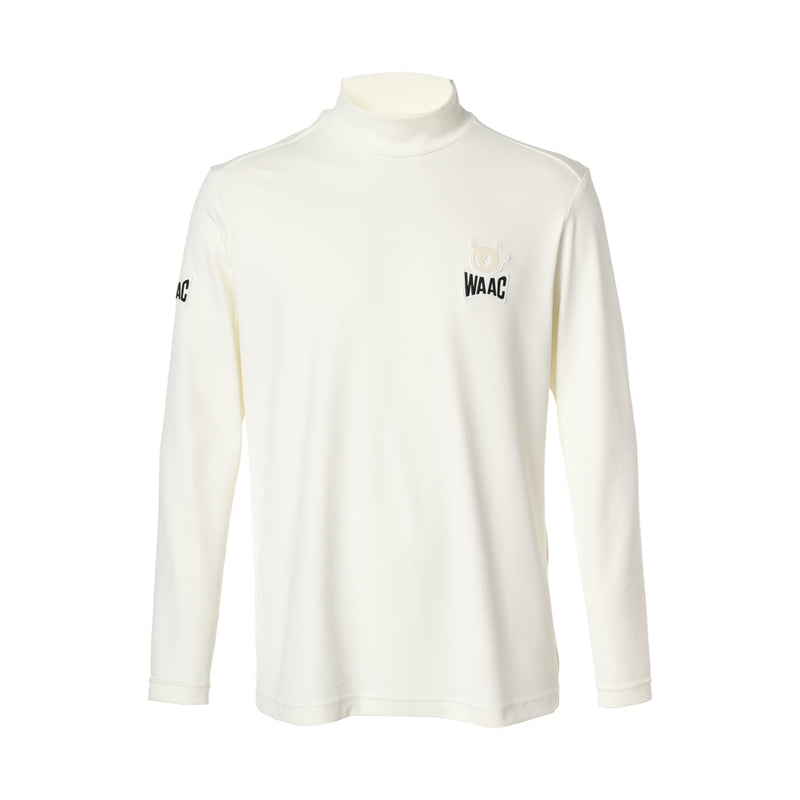 MEN PLAYERS EDITION BASICベア天竺 長袖モックネック アイボリー