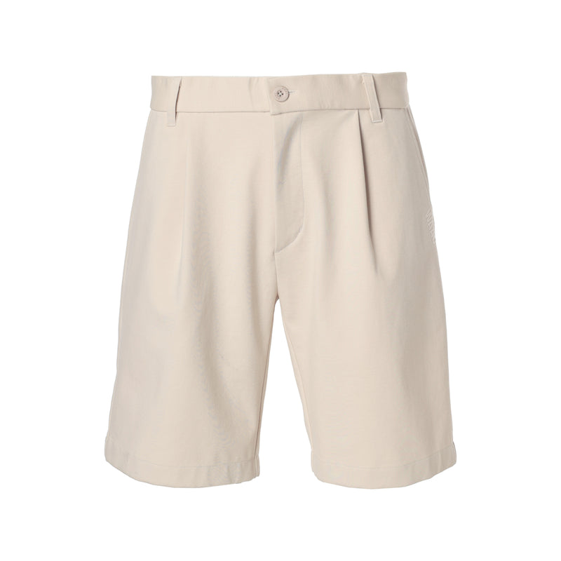 MEN ライトストレッチポンチ ハーフパンツ アイボリー