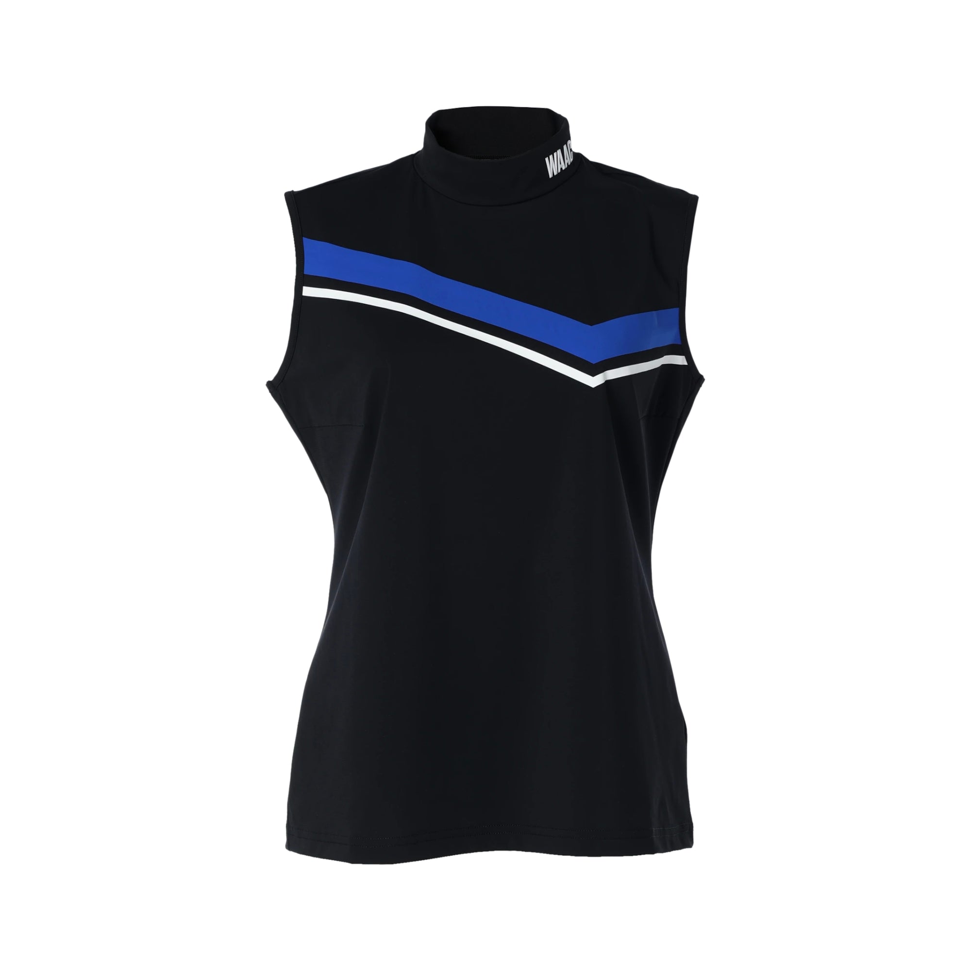 WOMENS Carvicoスムース ノースリーブモックネック ブラック/072242090