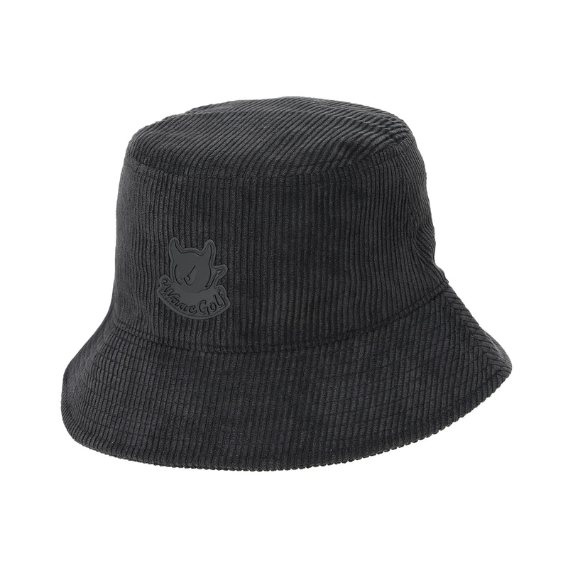 UNISEX コーデュロイバケハ ブラック