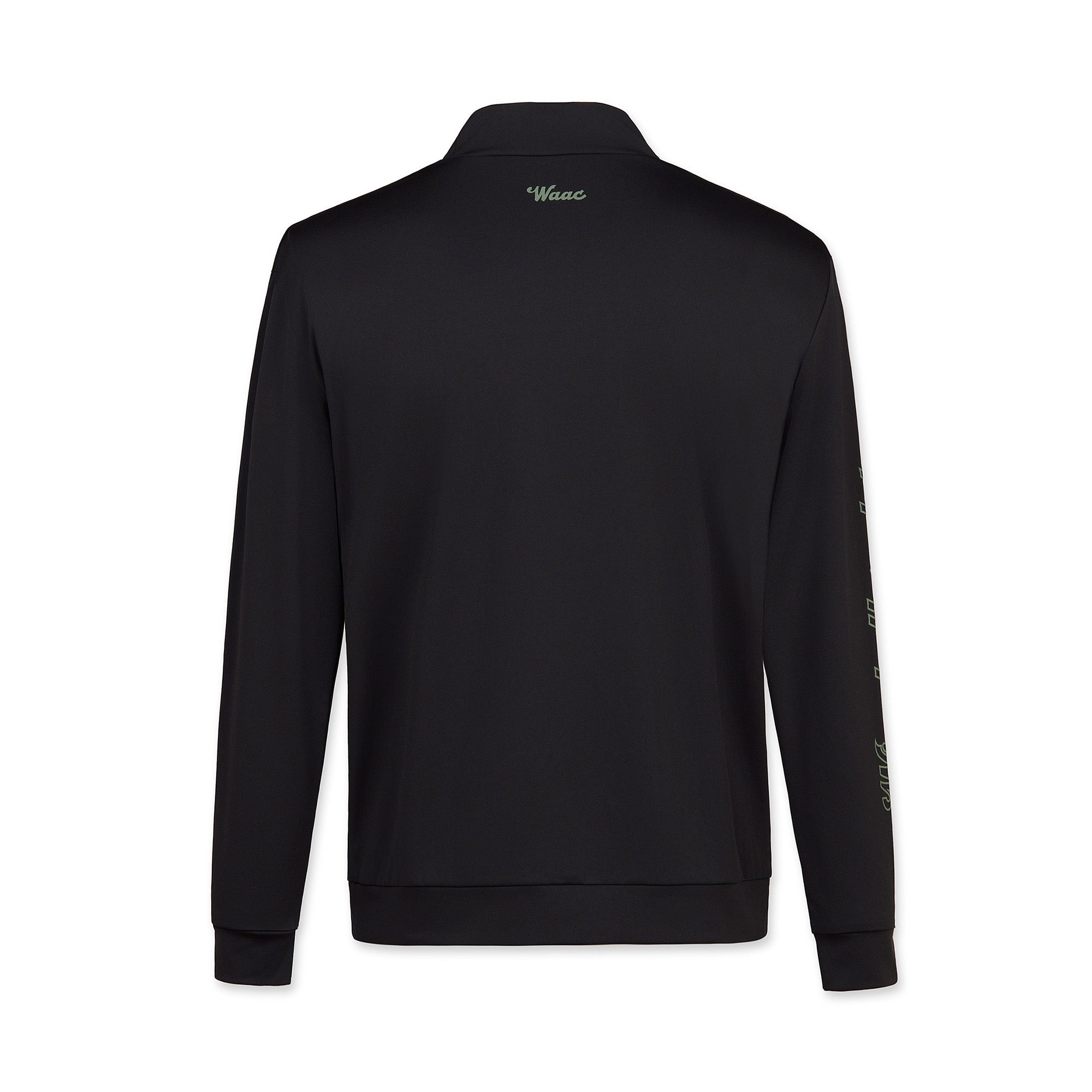 最新 waac セットアップ ブラック 冷感 ストレッチ モックネック 最新 waac セットアップ ブラック 冷感 ストレッチ モックネック