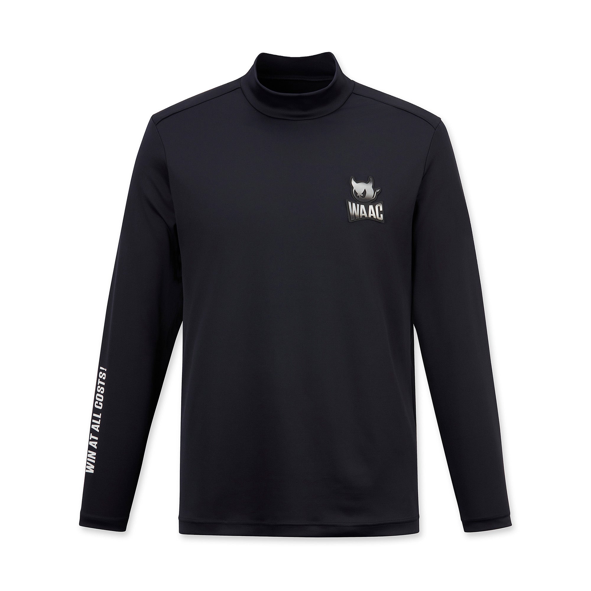 MEN PLAYERS EDITION モックネック ブラック