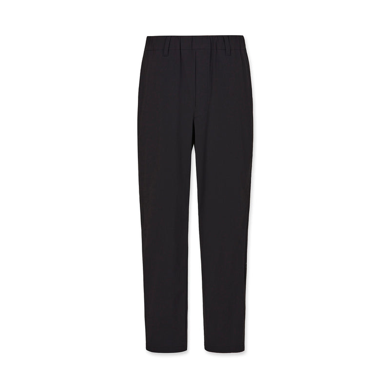 MEN CITY LINE ロングパンツ ブラック