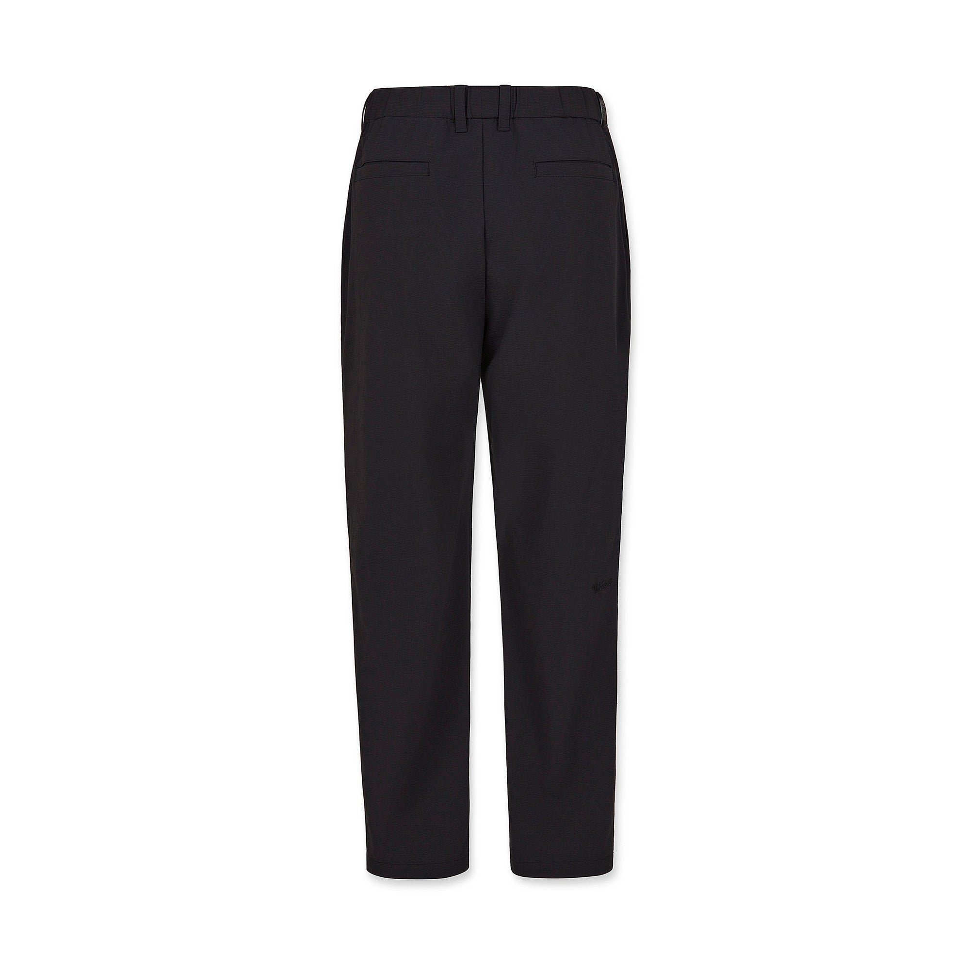 MEN CITY LINE ロングパンツ ブラック