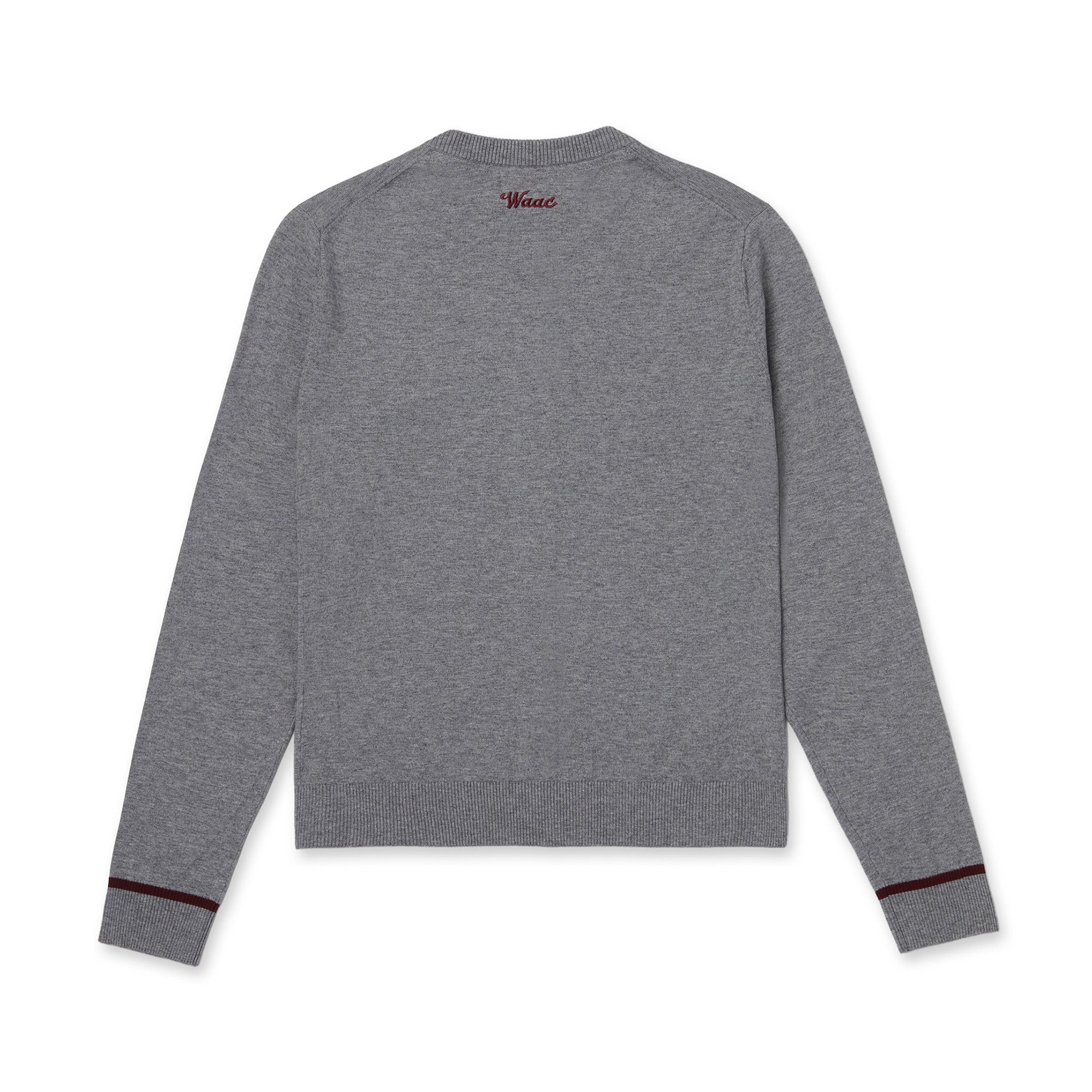 WOMEN ESSENTIAL ニットカーディガン グレー