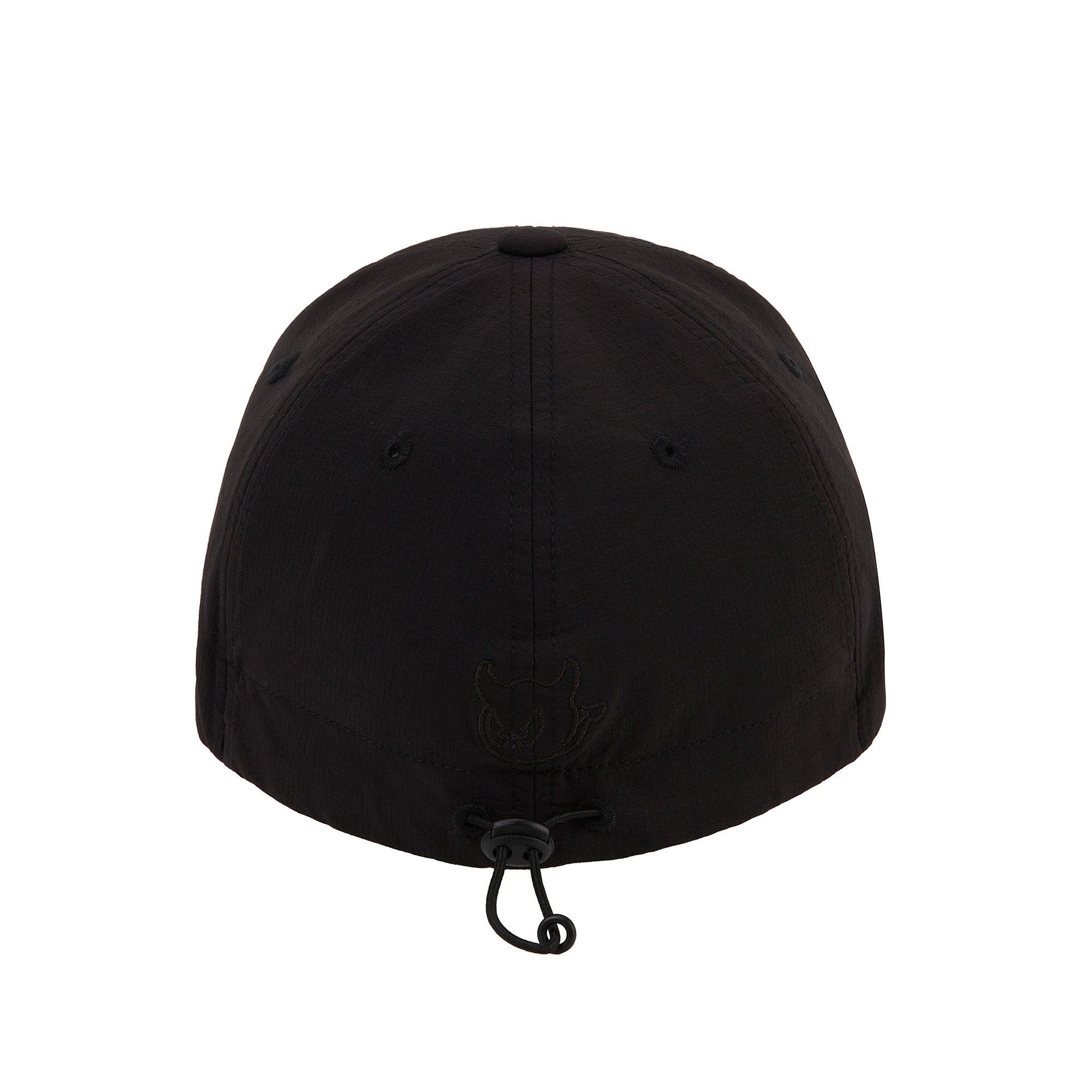 UNISEX CITY LINE ドローストリングキャップ ブラック