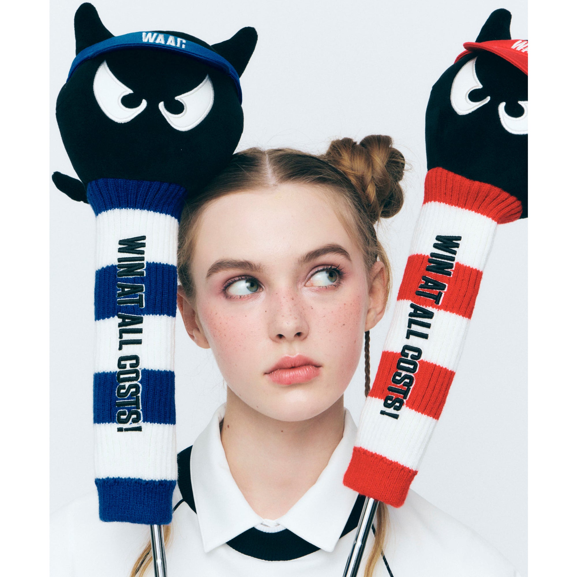 UNISEX バイザー FWウッドカバー レッド