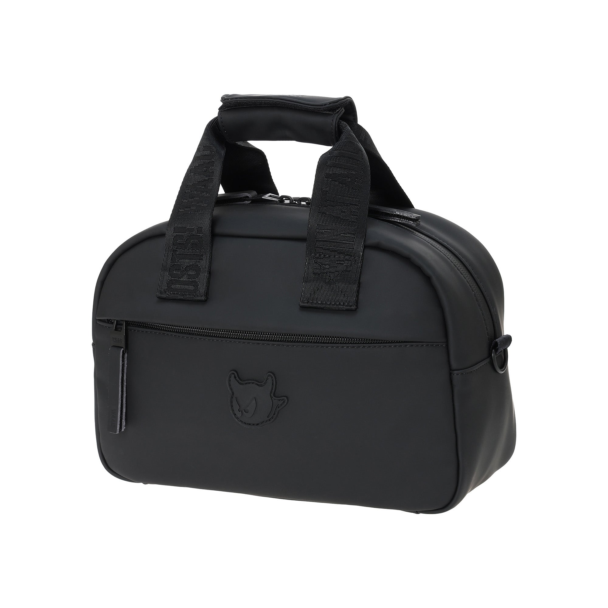 UNISEX MATTE FAUX LEATHER カートバッグ ブラック