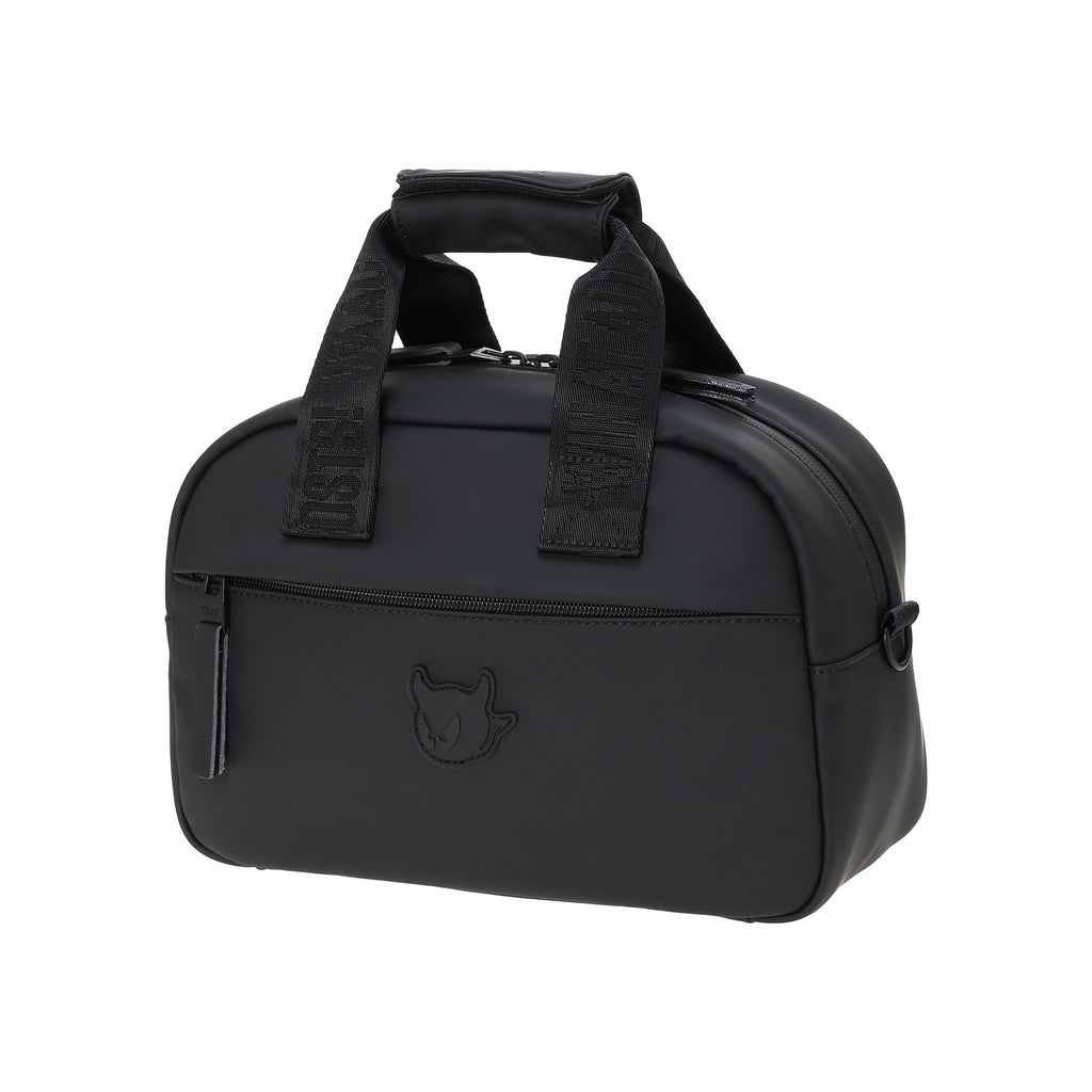 MATTE FAUX LEATHER カートバッグ ブラック