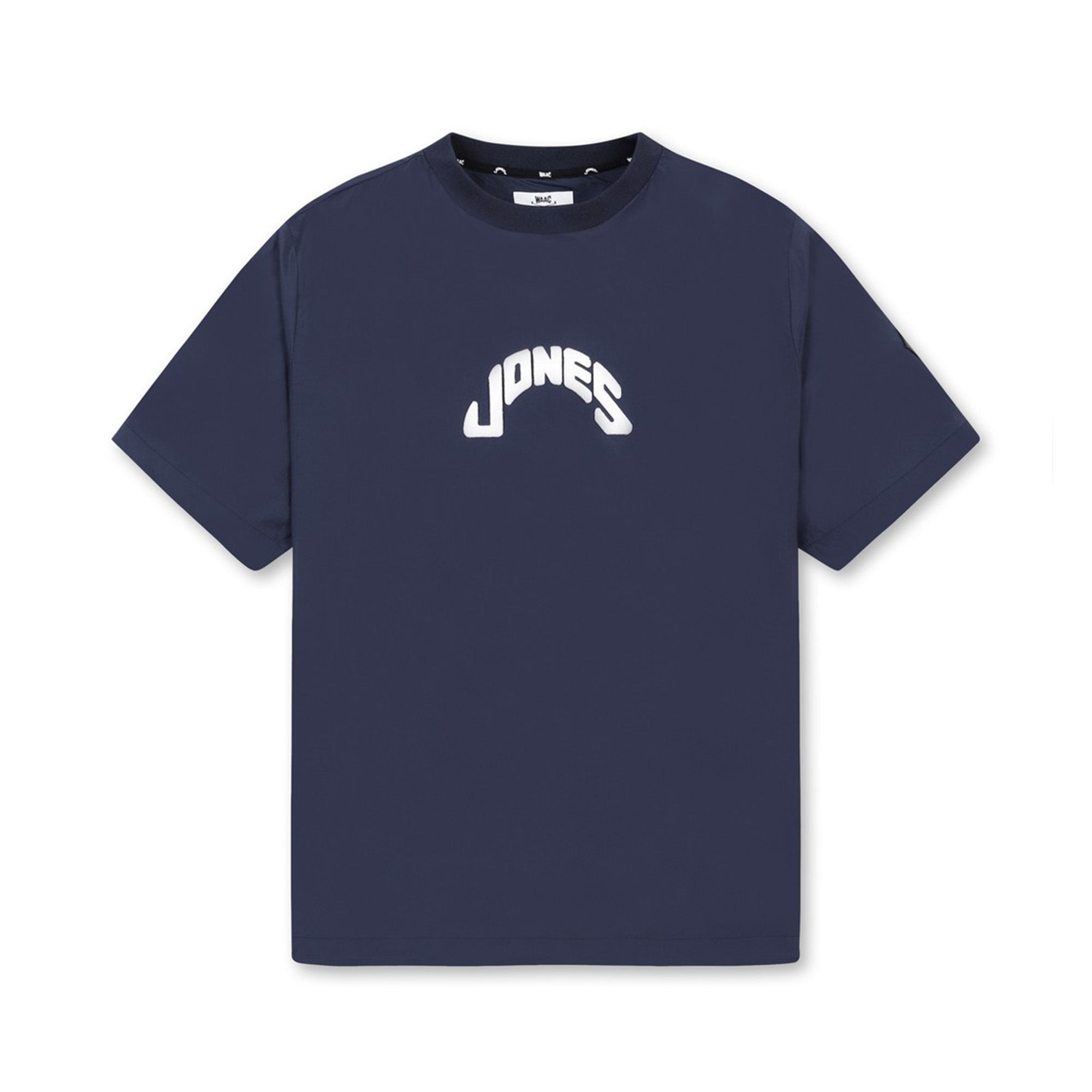 【25SS｜WAAC X JONES】MEN ウーブンショートスリーブプルオーバー ネイビー
