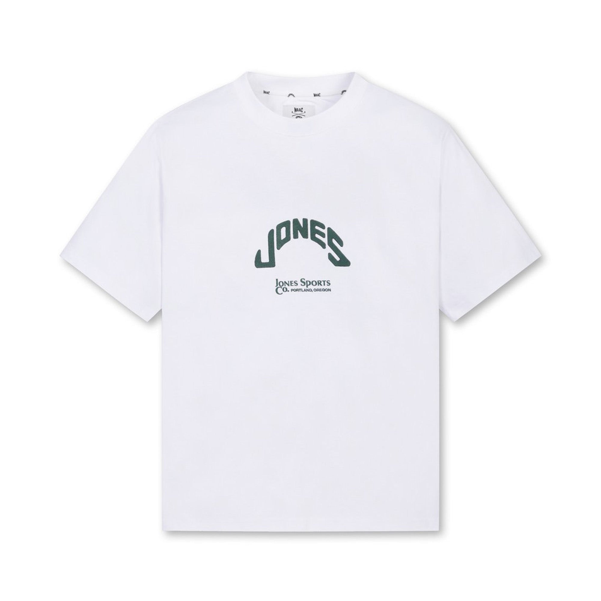 【25SS｜WAAC X JONES】MEN クルーネックTシャツ ホワイト
