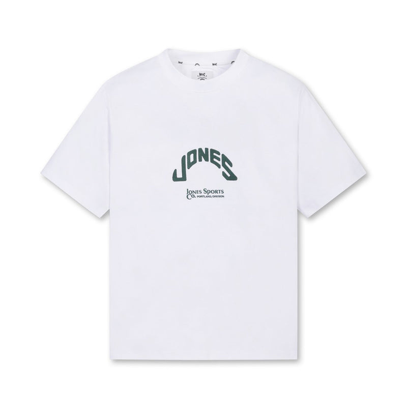 【WAAC X JONES】MEN クルーネックTシャツ ホワイト