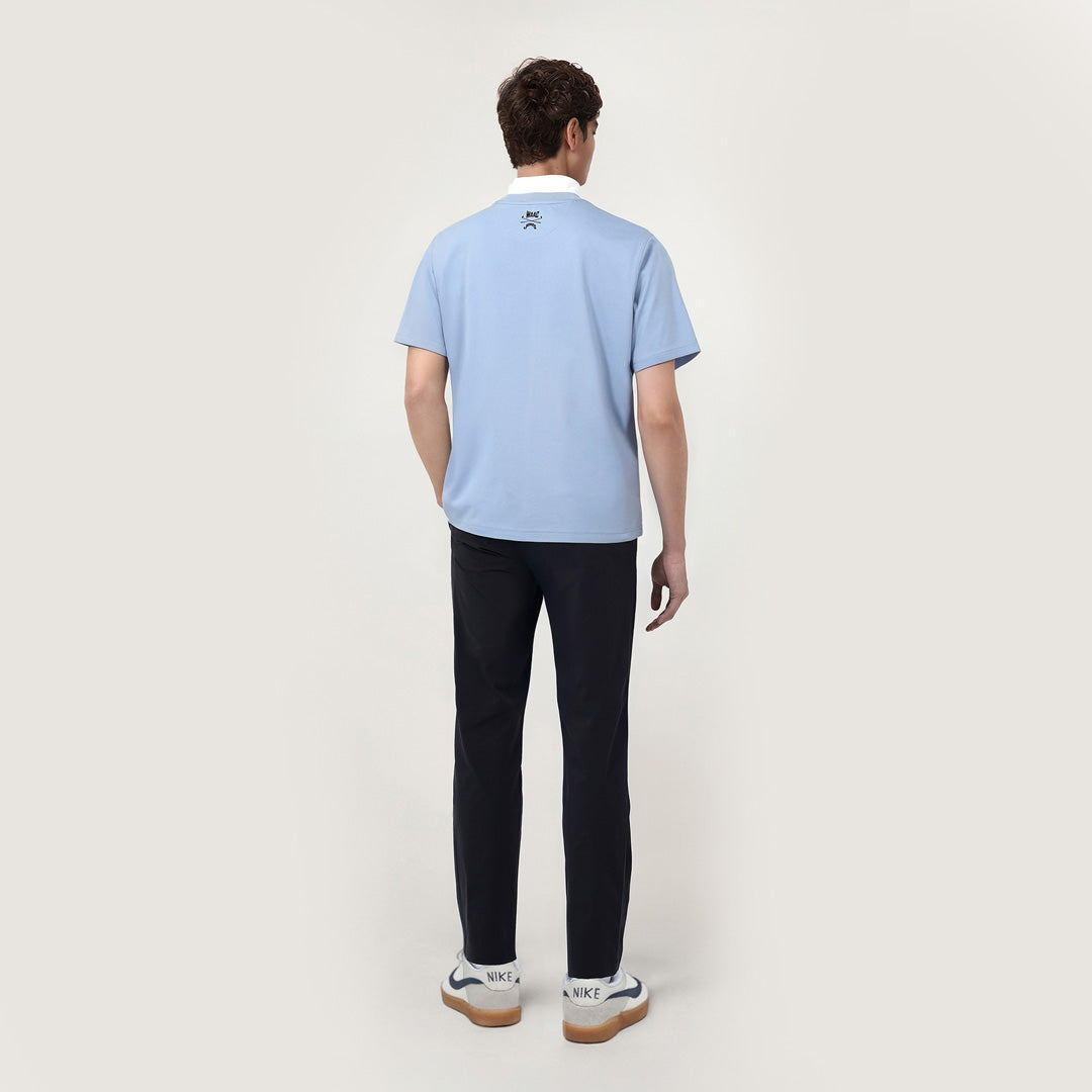 【WAAC X JONES】MEN クルーネックTシャツ ライトブルー