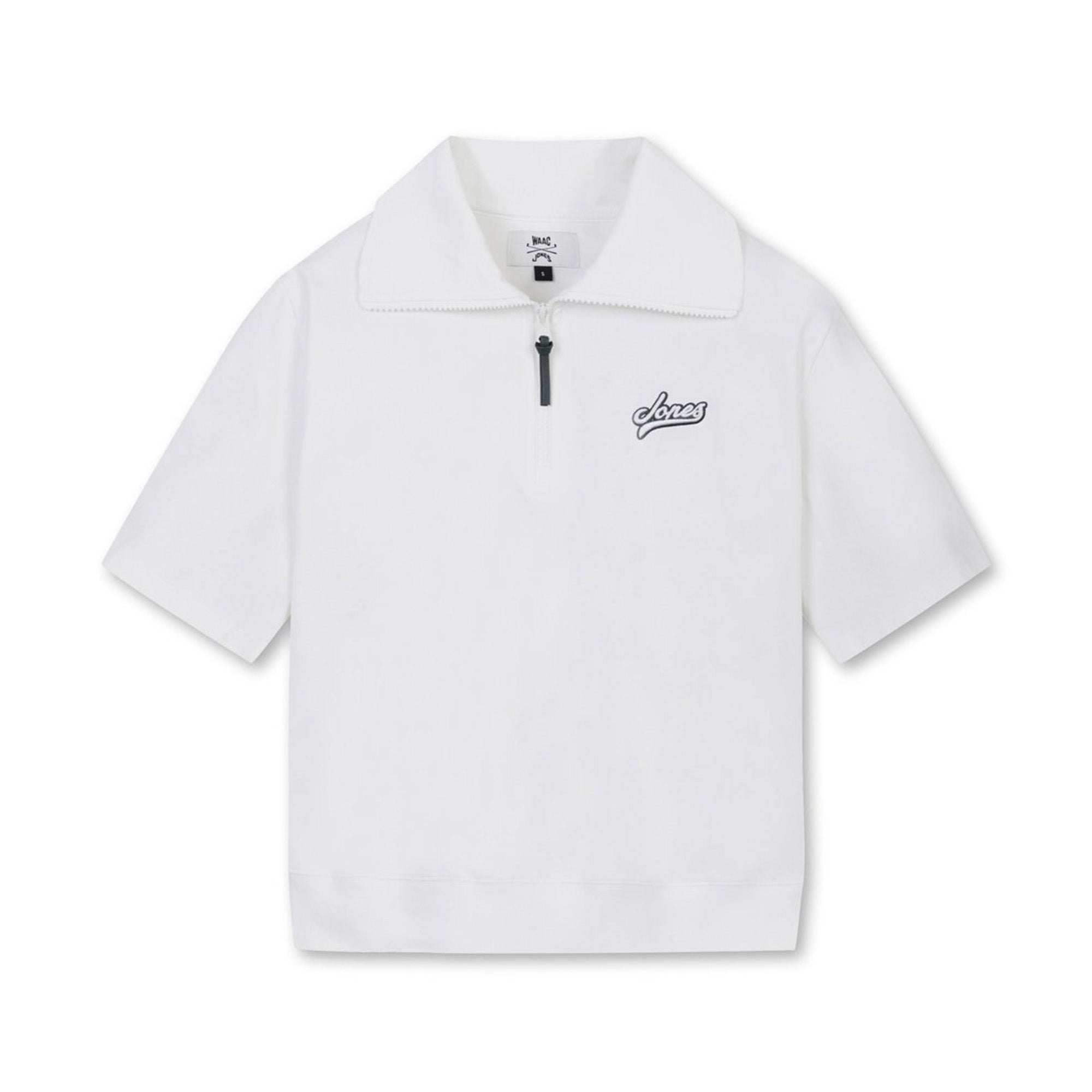 【25SS｜WAAC X JONES】WOMEN ルーズフィットスウェットシャツ ホワイト