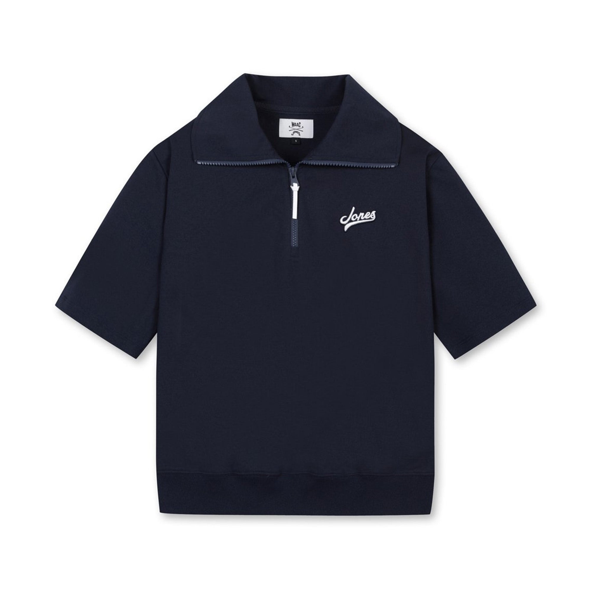 【25SS｜WAAC X JONES】WOMEN ルーズフィットスウェットシャツ ネイビー