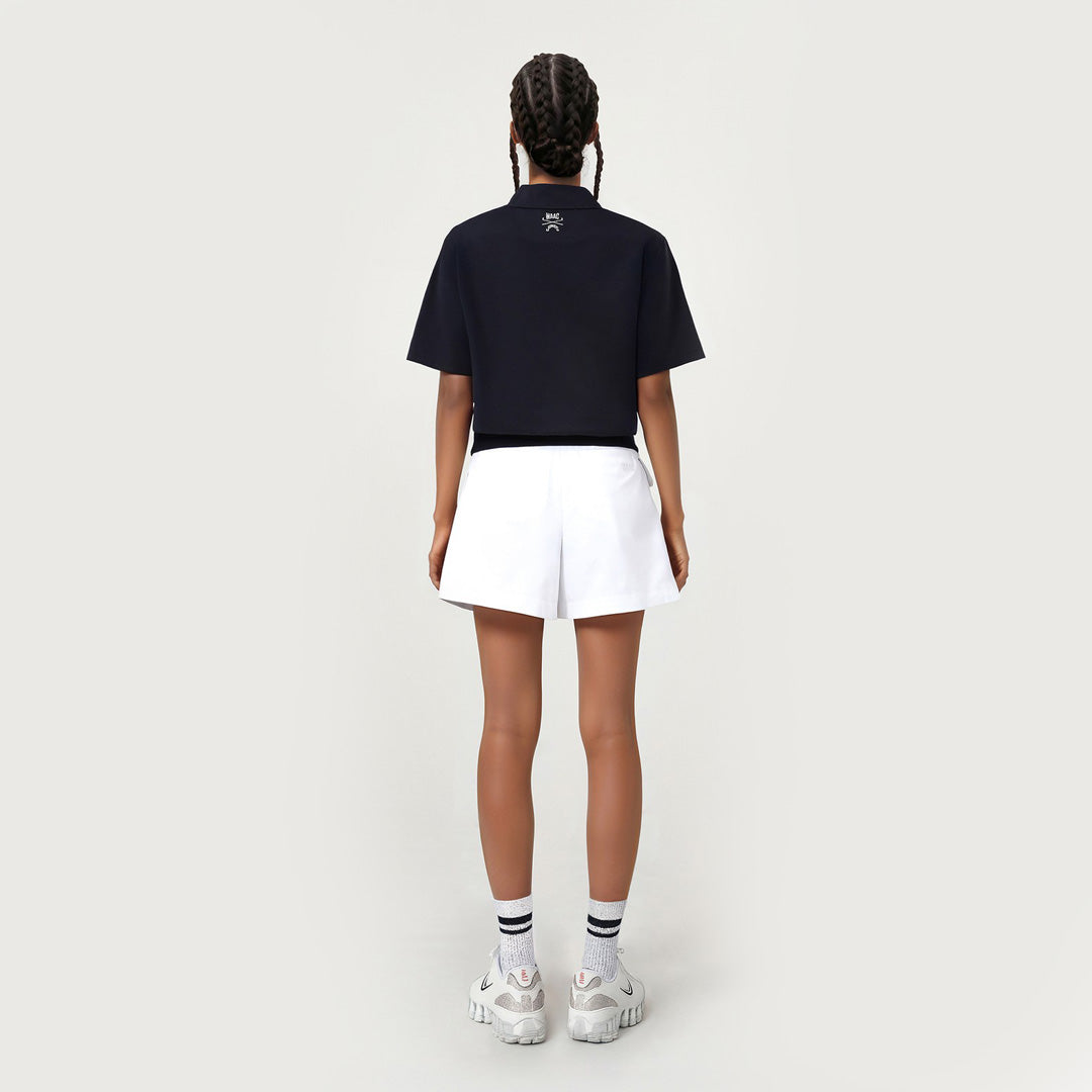 【25SS｜WAAC X JONES】WOMEN プリーツショートパンツ ホワイト