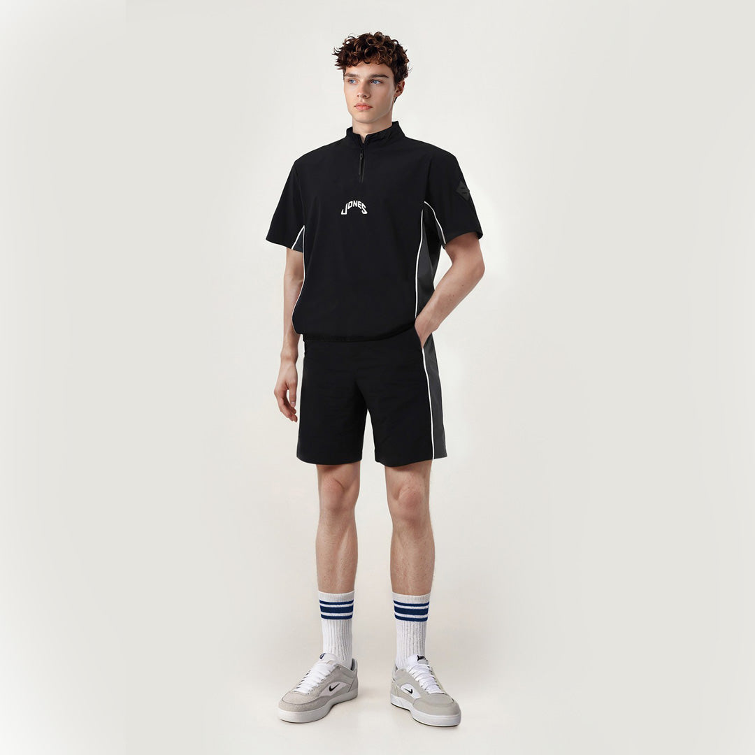 【25SS｜WAAC X JONES】MEN パイピングアノラック ブラック