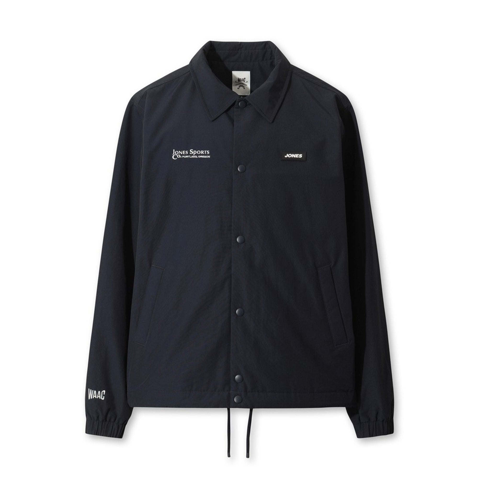 【WAAC X JONES】MEN パデッドコーチジャケット ネイビー