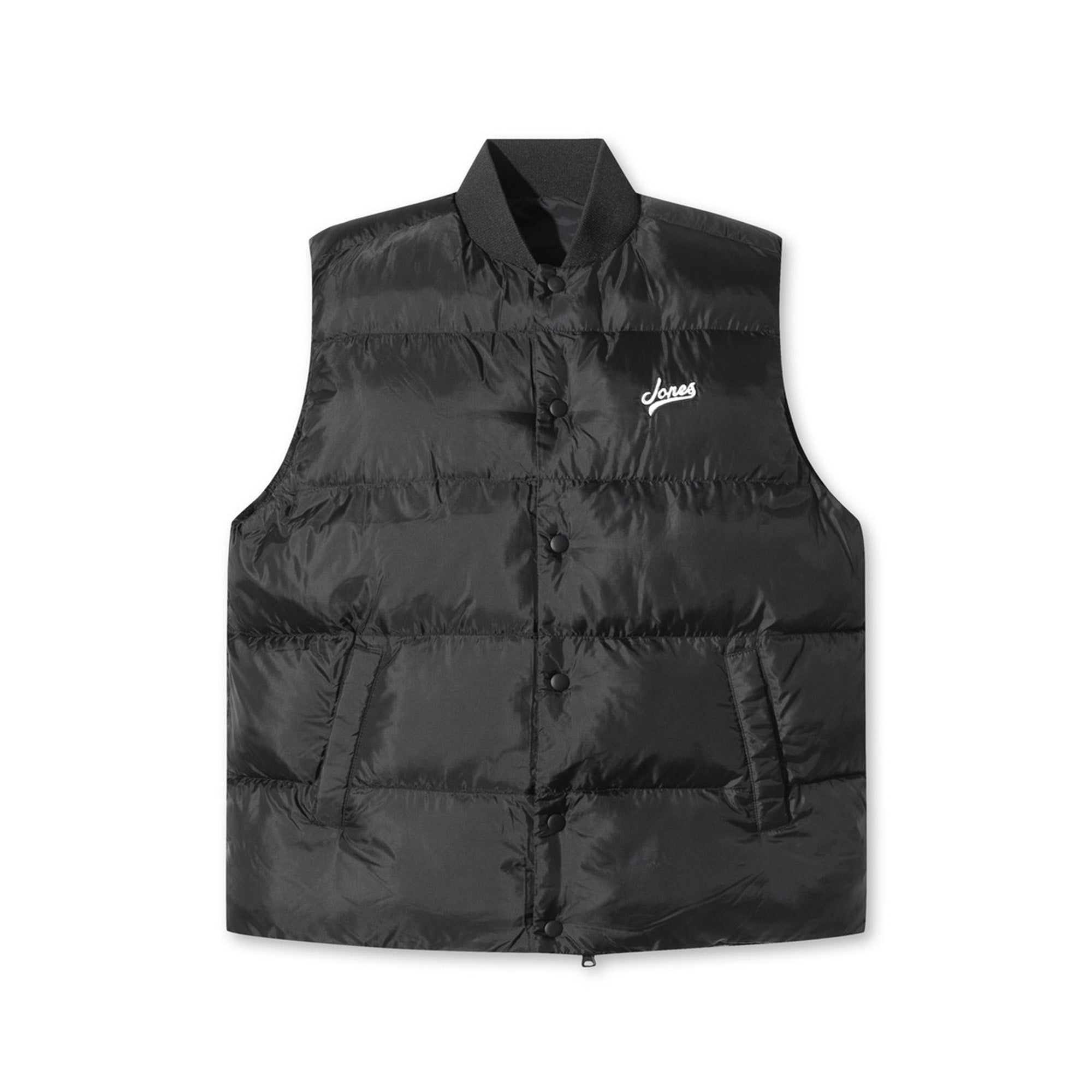【WAAC X JONES】MEN スタジアムパデッドベスト ブラック