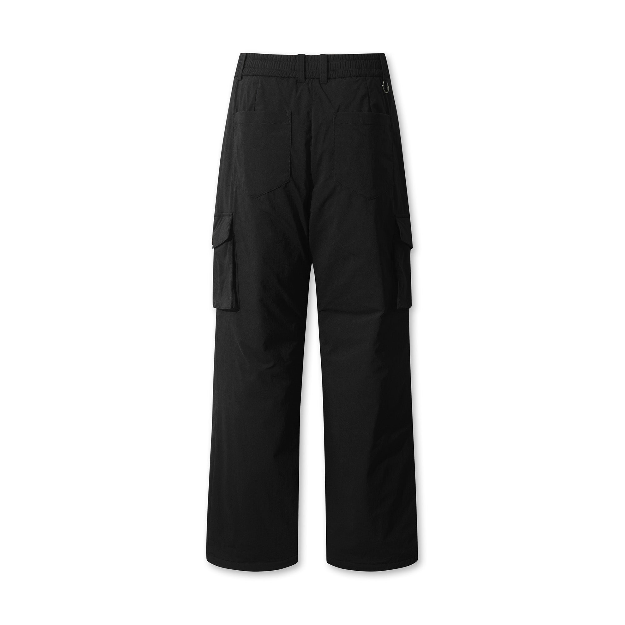 WOMEN NIBLICKダウンワイドロングパンツ ブラック