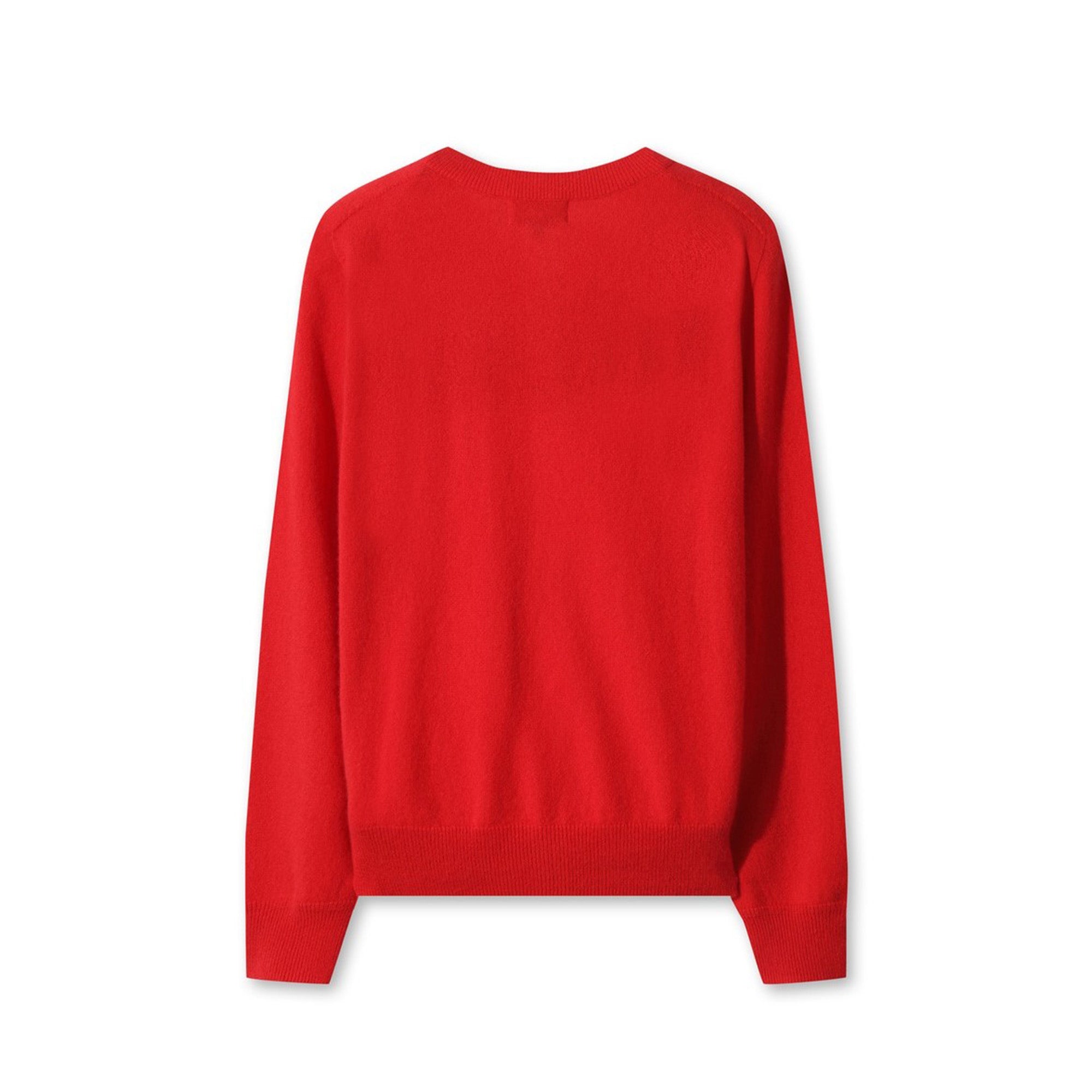 WOMEN WTOカシミヤホールガーメントカーディガン レッド