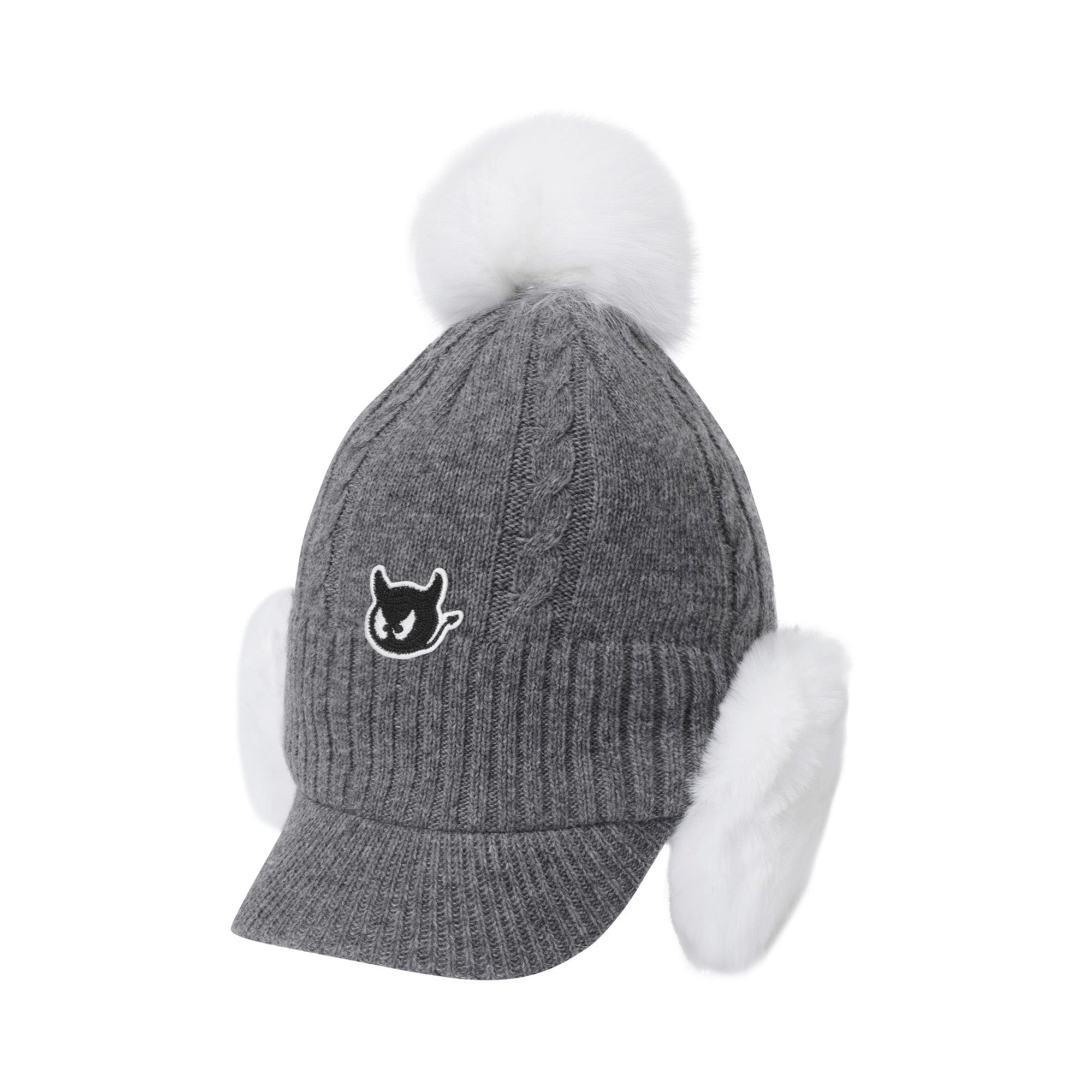 【JAMAIS VU（ジャメヴ）】ハンドウォーマーニット　フォググレー JAMAIS VU（ジャメヴ）】ハンドウォーマーニット フォググレー