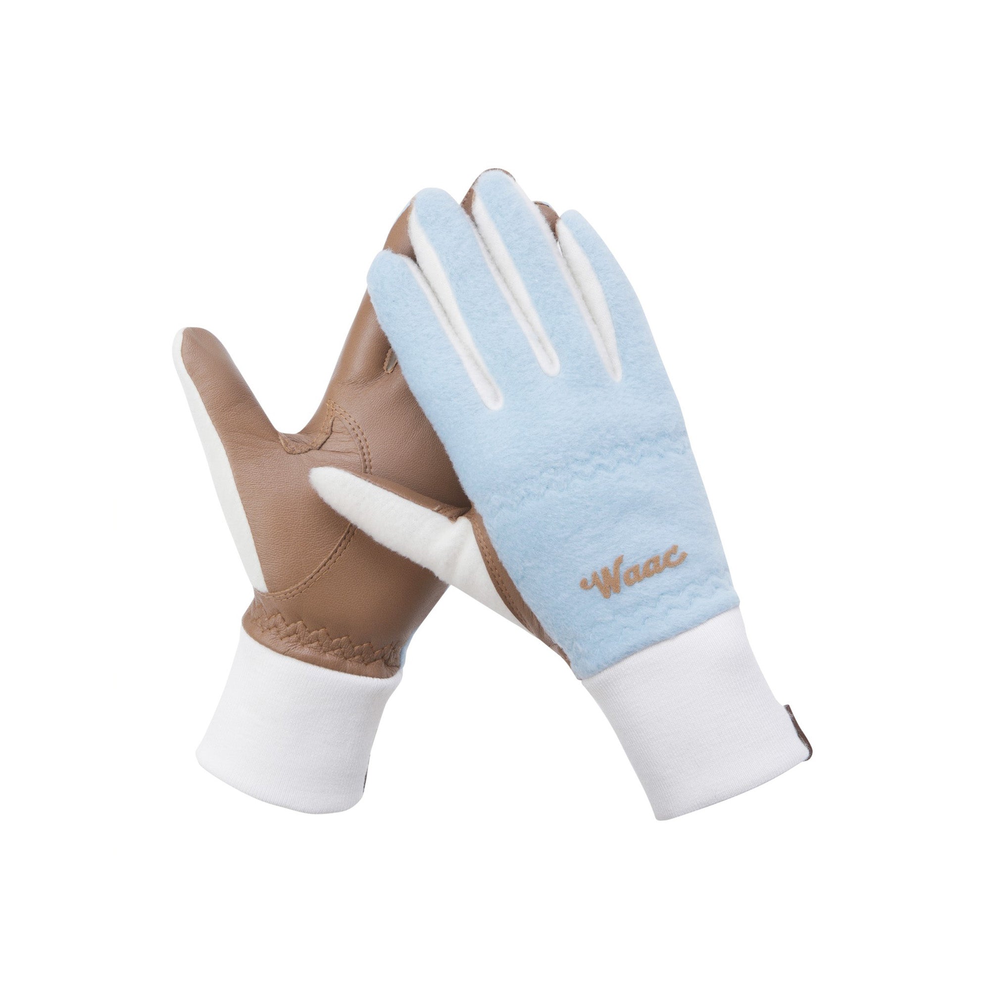 WOMEN ウォームグローブ ライトブルー