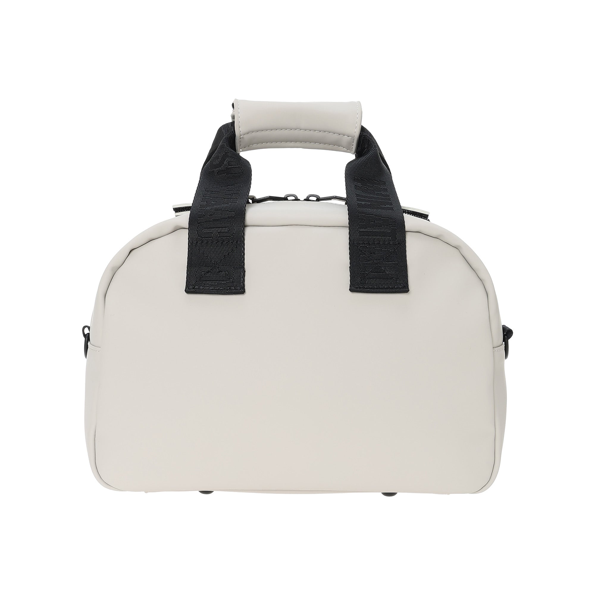 MATTE FAUX LEATHER カートバッグ ブラック